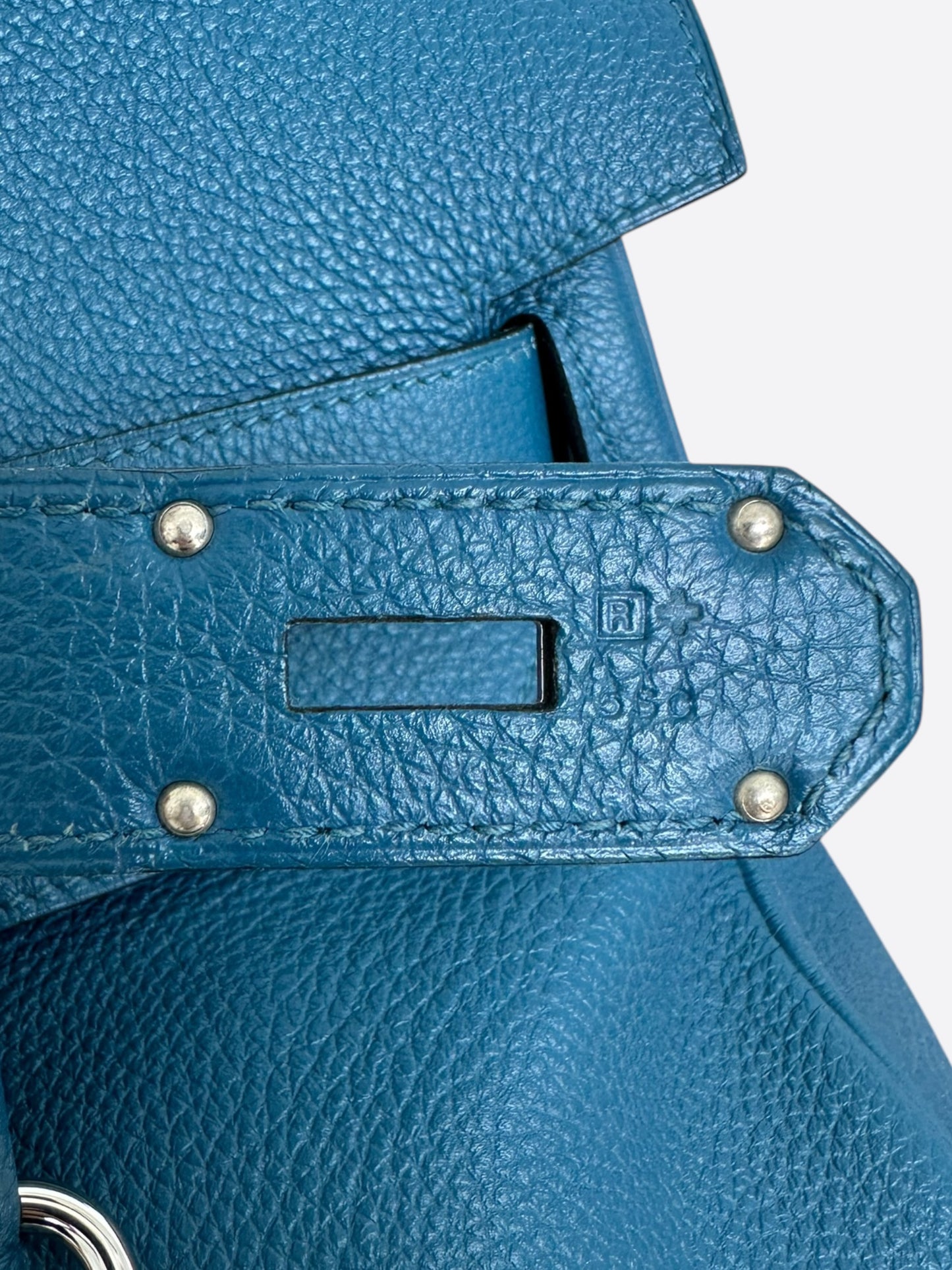 Hermes Blue Togo HAC Birkin 50