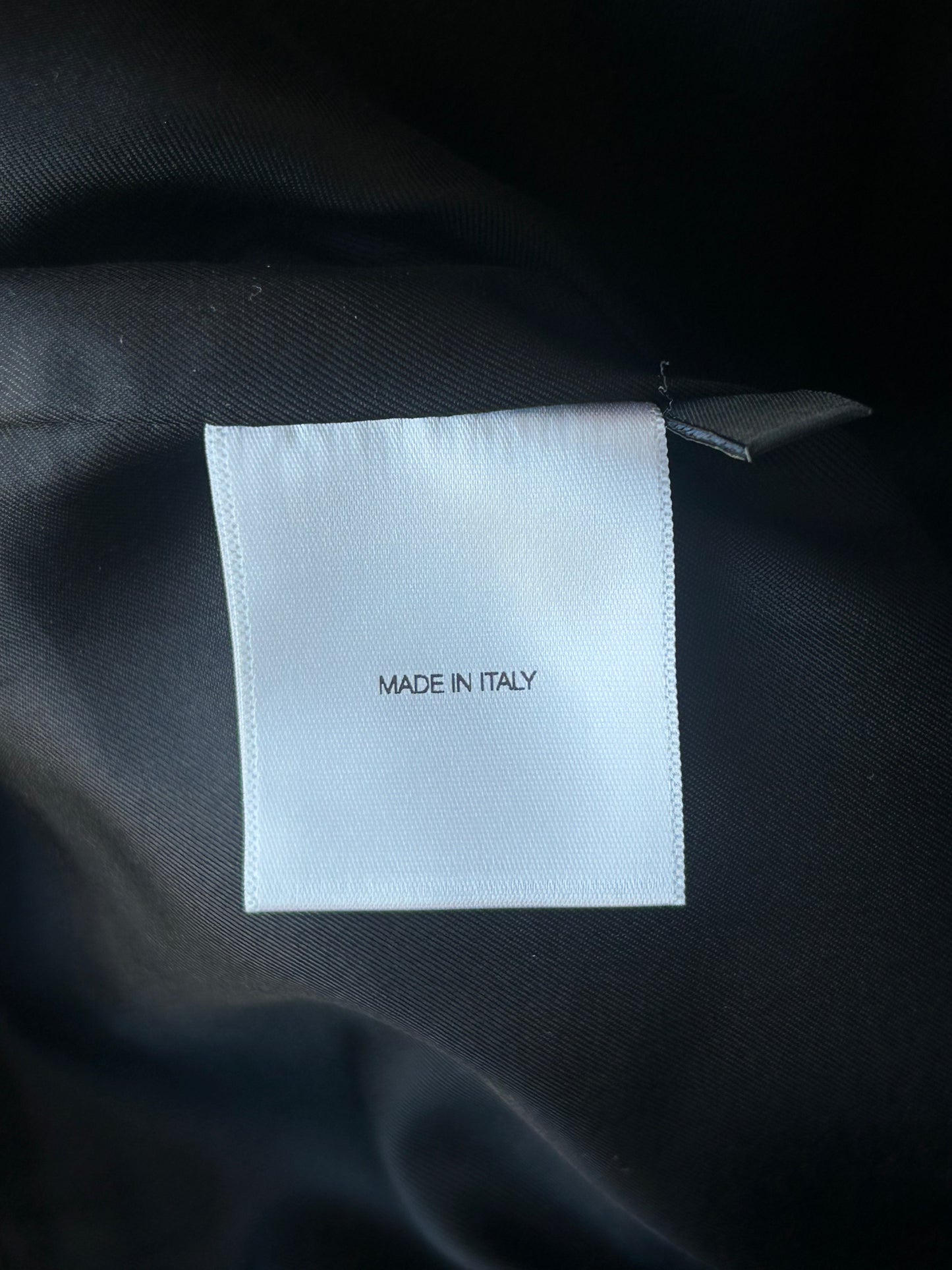 Enfants Riches Deprimes Black Leather Flared Jeans