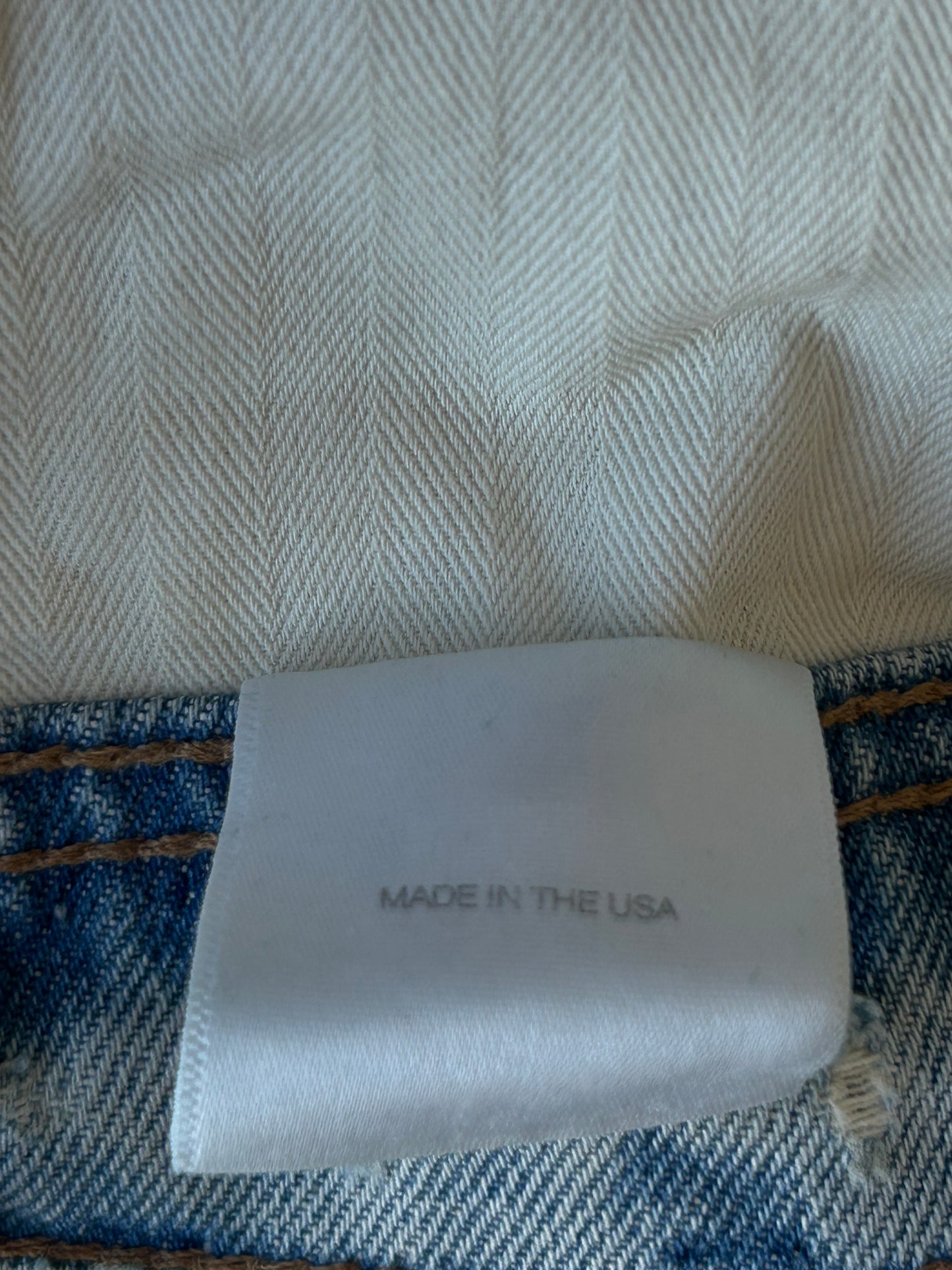 Enfants Riches Deprimes Blue Distressed Flared Jeans