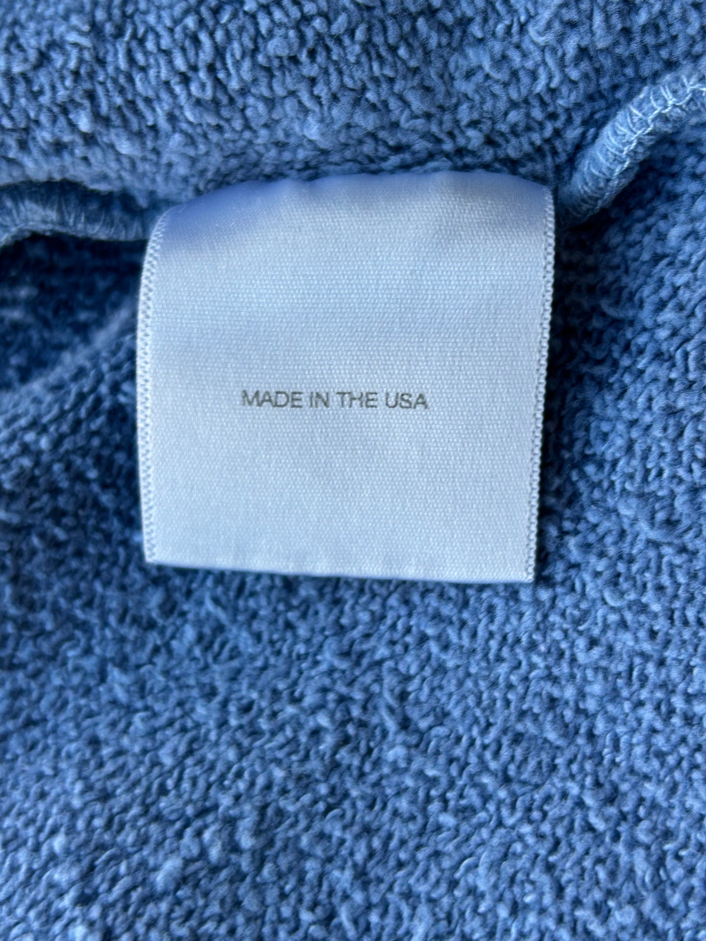 Enfants Riches Deprimes Faded Blue & Black Tabac Rat Logo Zip Up Hoodie