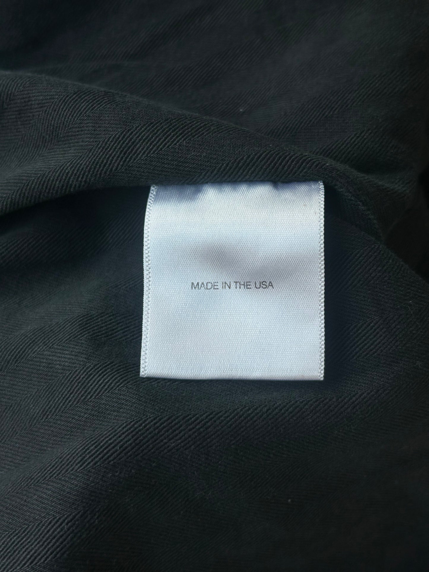 Enfants Riches Deprimes Faded Black & White Classic Logo Work Jacket