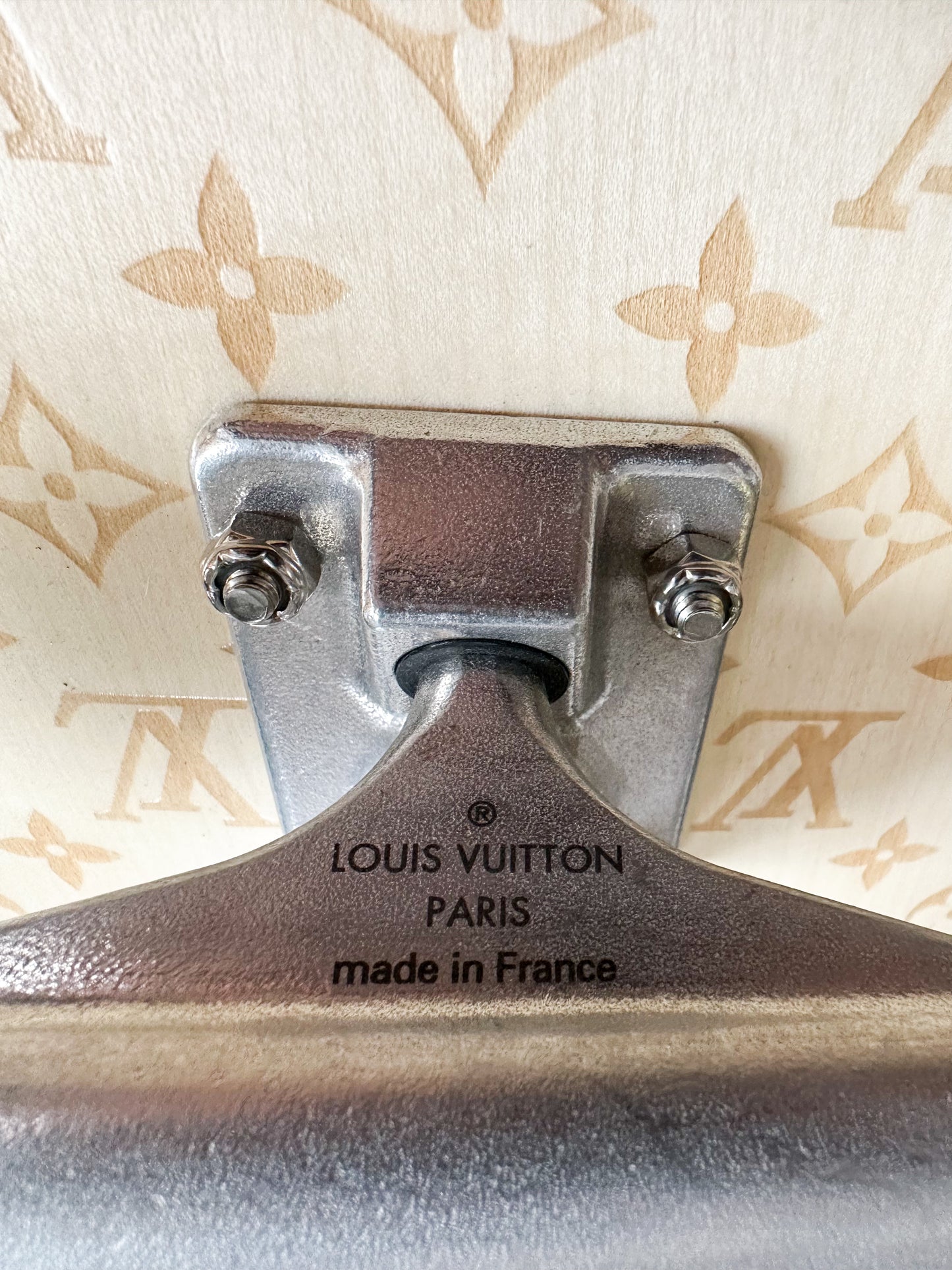 Louis Vuitton Brown Maplewood Monogram Skateboard