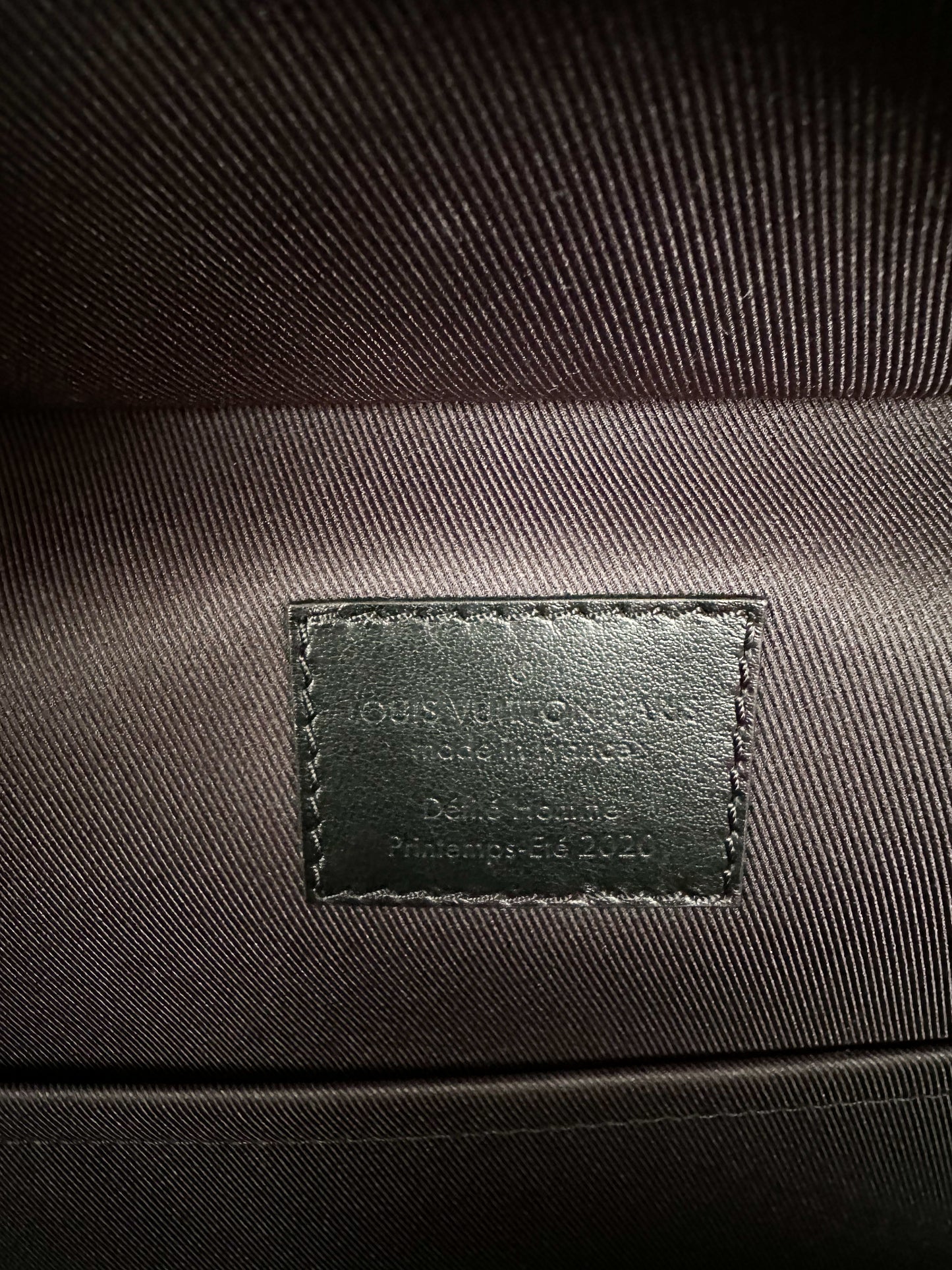 Louis Vuitton Brown & Blue Monogram Tuffetage Backpack