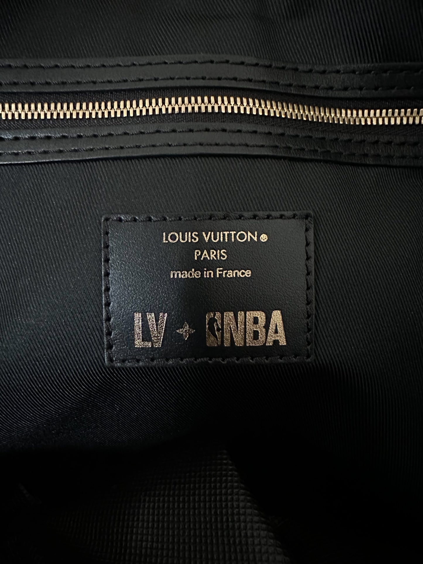 Louis Vuitton NBA Blue Taurillon Monogram Keepall 55