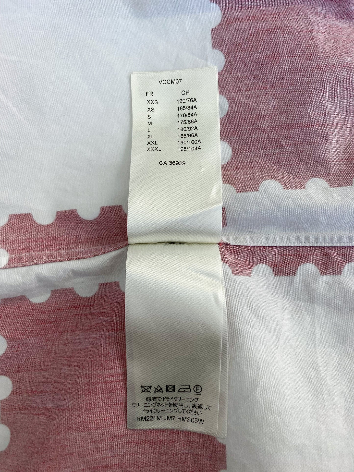 Louis Vuitton Nigo Red & White Checkered Button Up Shirt