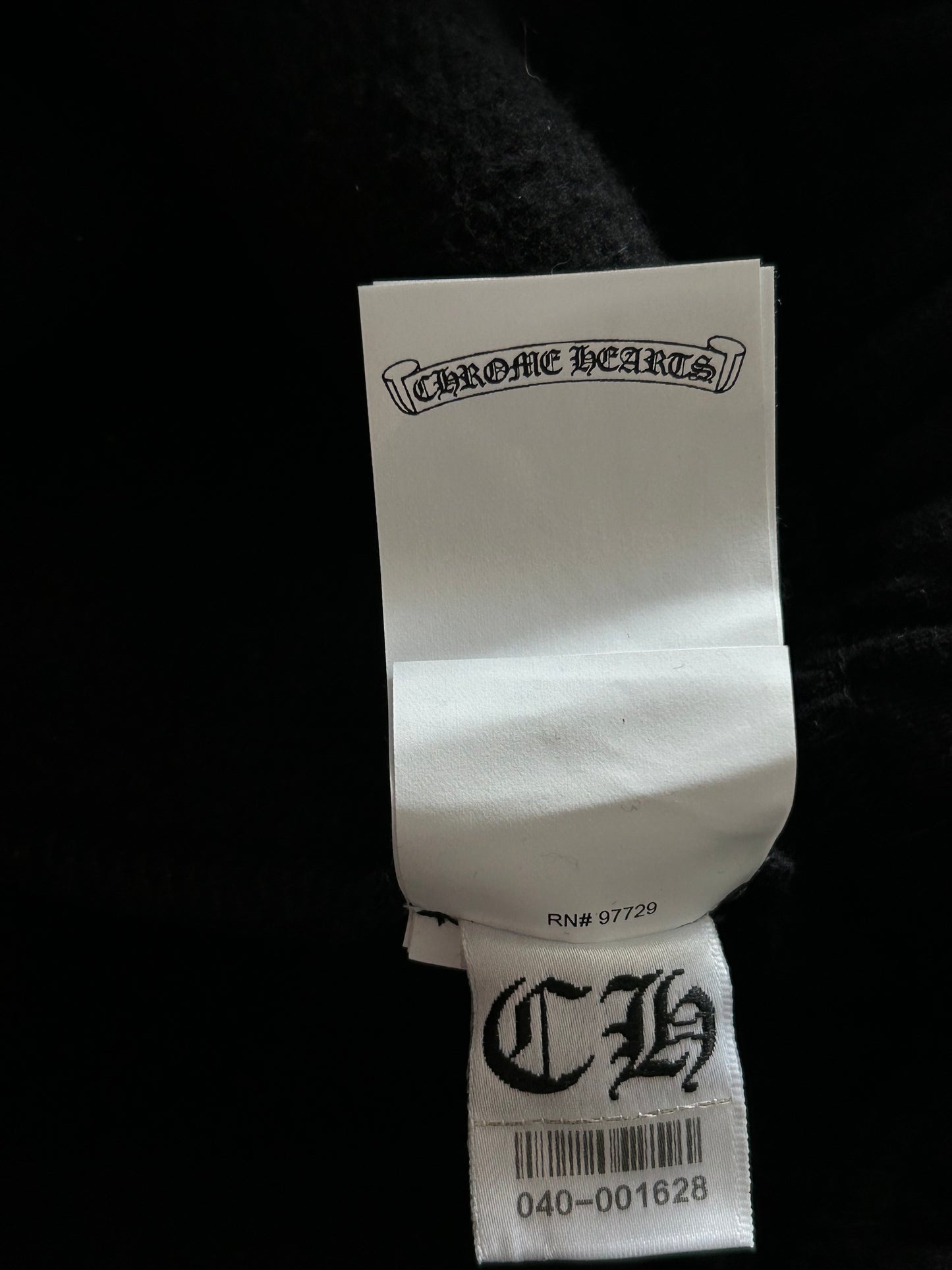 Chrome Hearts Black Triple Cross Patch Paper Jam Sweatpants