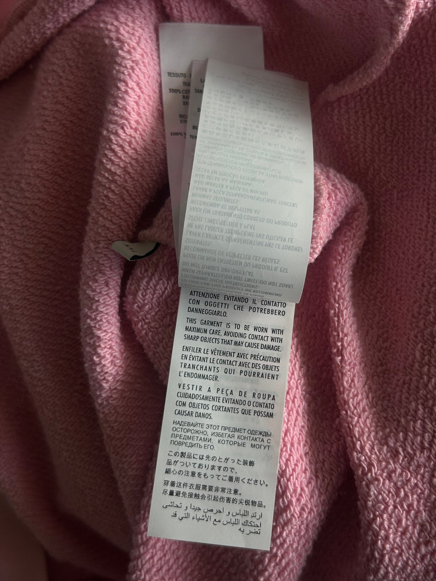 Gucci Pink Belt Logo Dragon Embroidery Hoodie