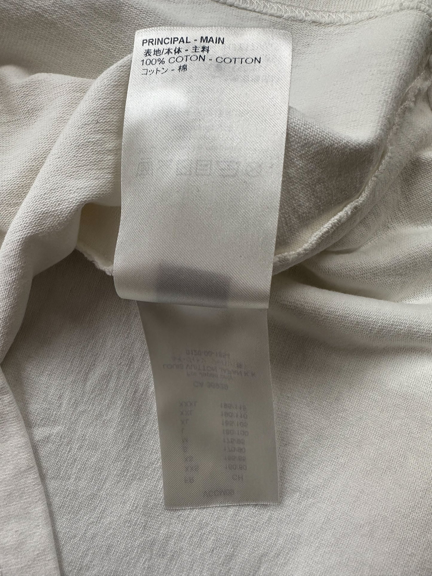 Louis Vuitton White Pont Neuf Embroidered T-Shirt