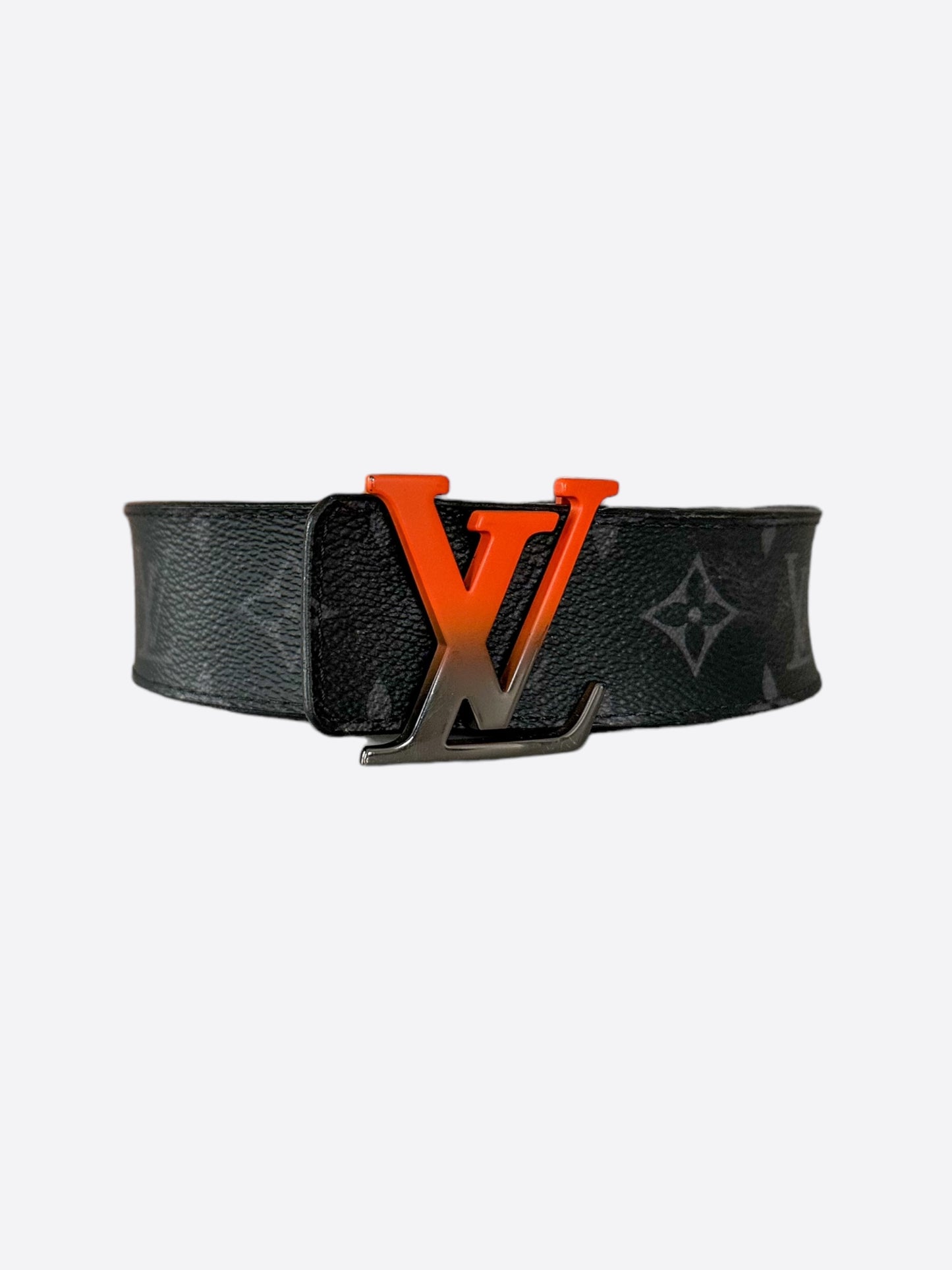 Louis Vuitton Monogram Eclipse Orange Gradient Belt