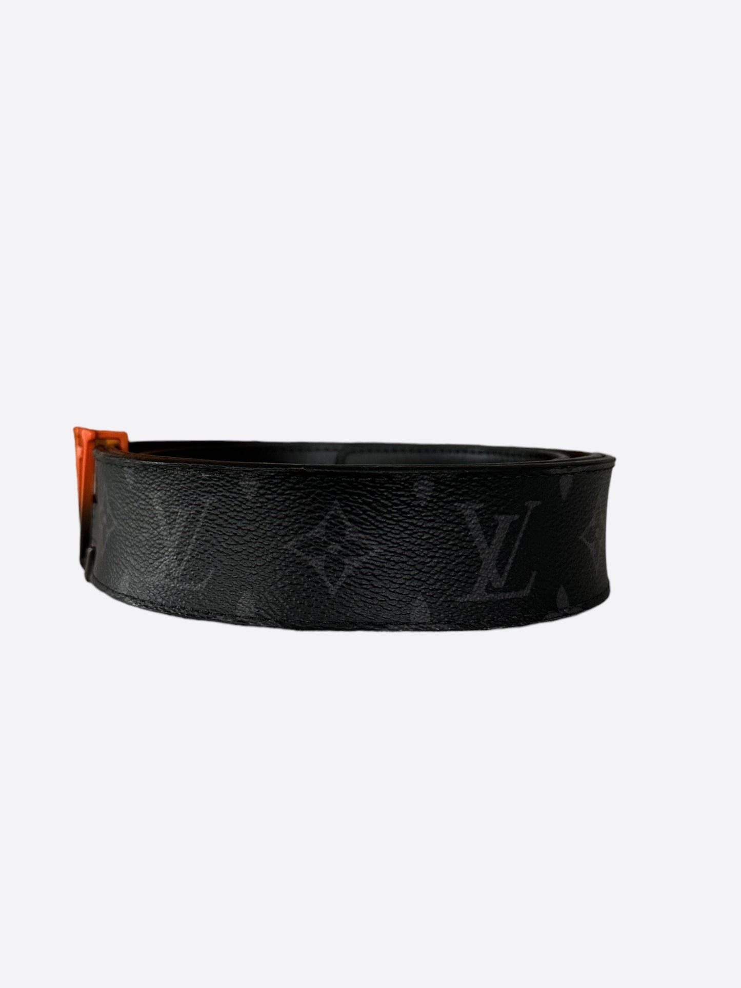 Louis Vuitton Monogram Eclipse Orange Gradient Belt