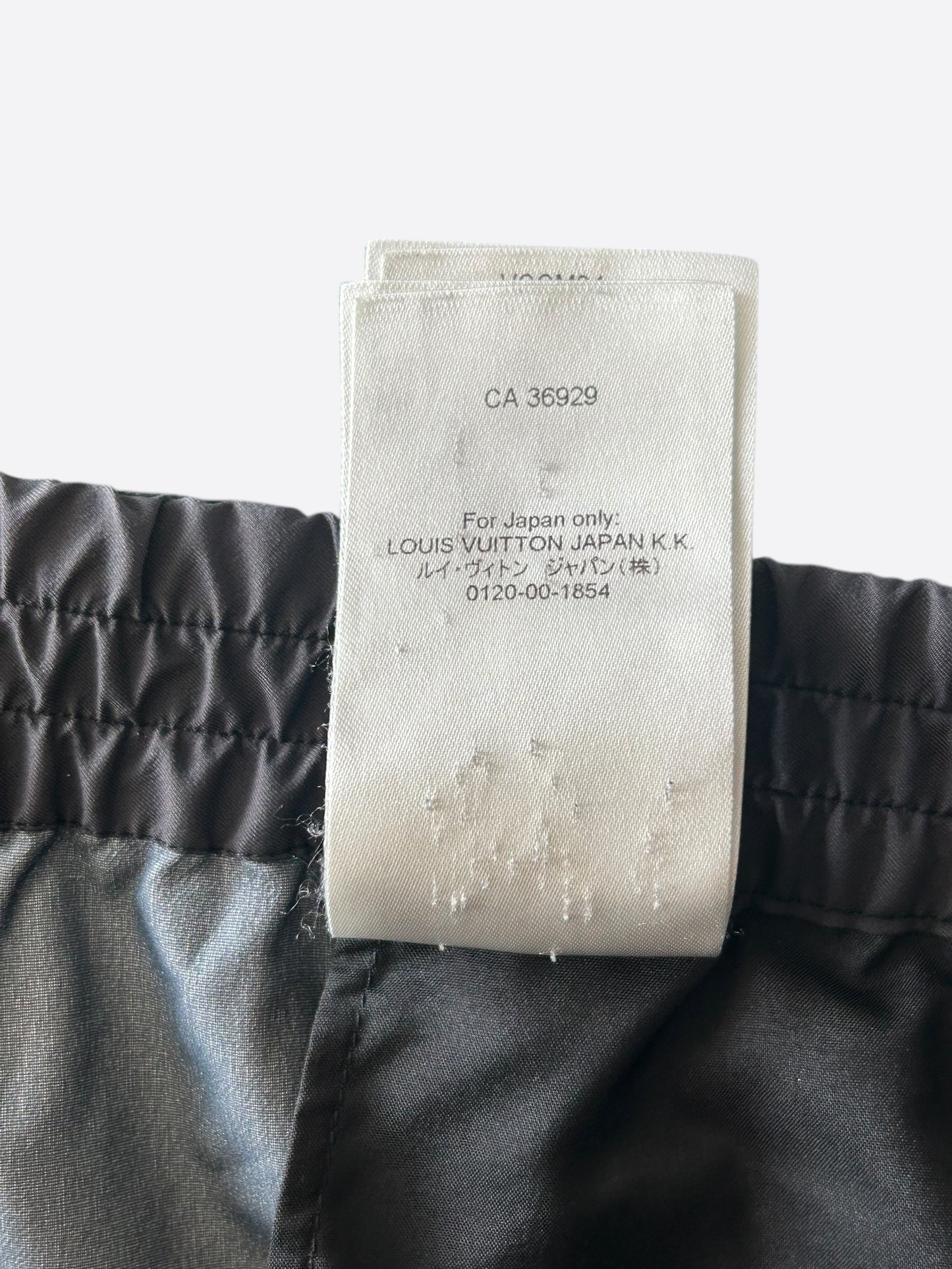 Louis Vuitton Black & White LV Dove Trackpants