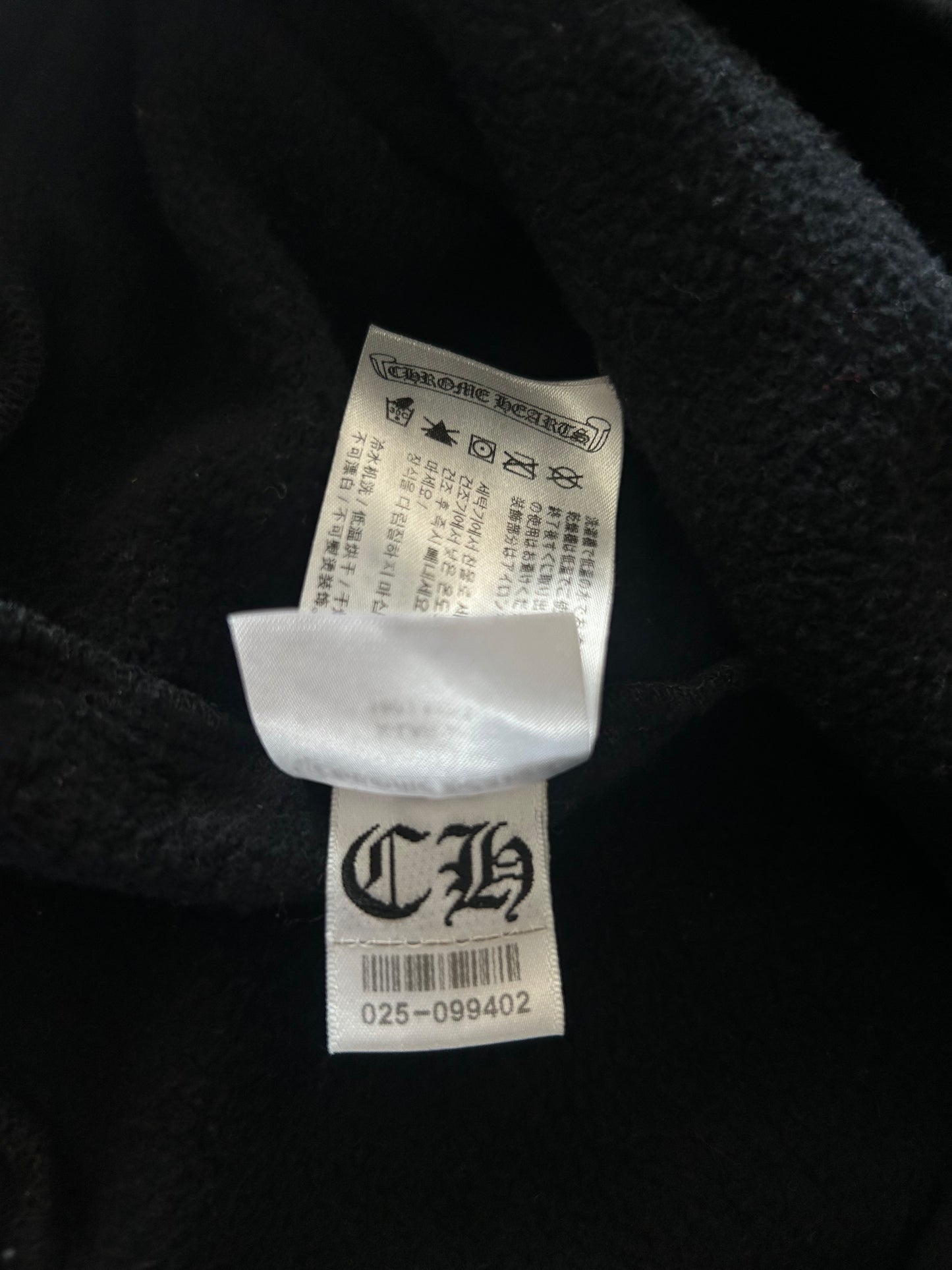 Chrome Hearts Black & Pink Online Exclusive Horseshoe Logo Hoodie