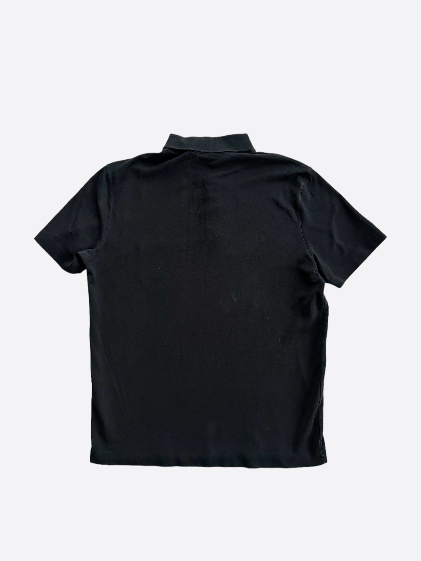 Louis Vuitton Black Damier Pocket Polo T-Shirt