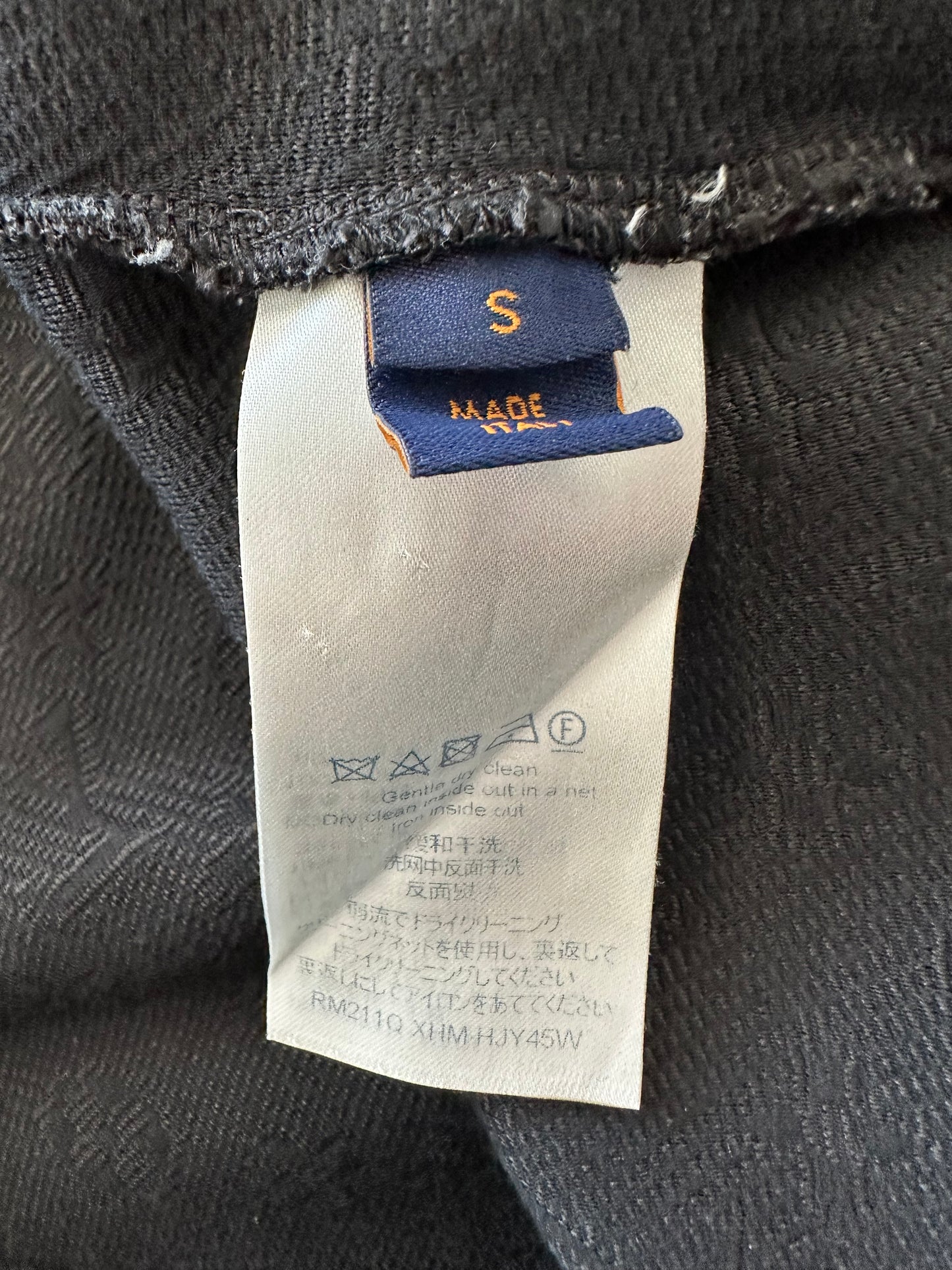 Louis Vuitton Black Monogram Track Jacket