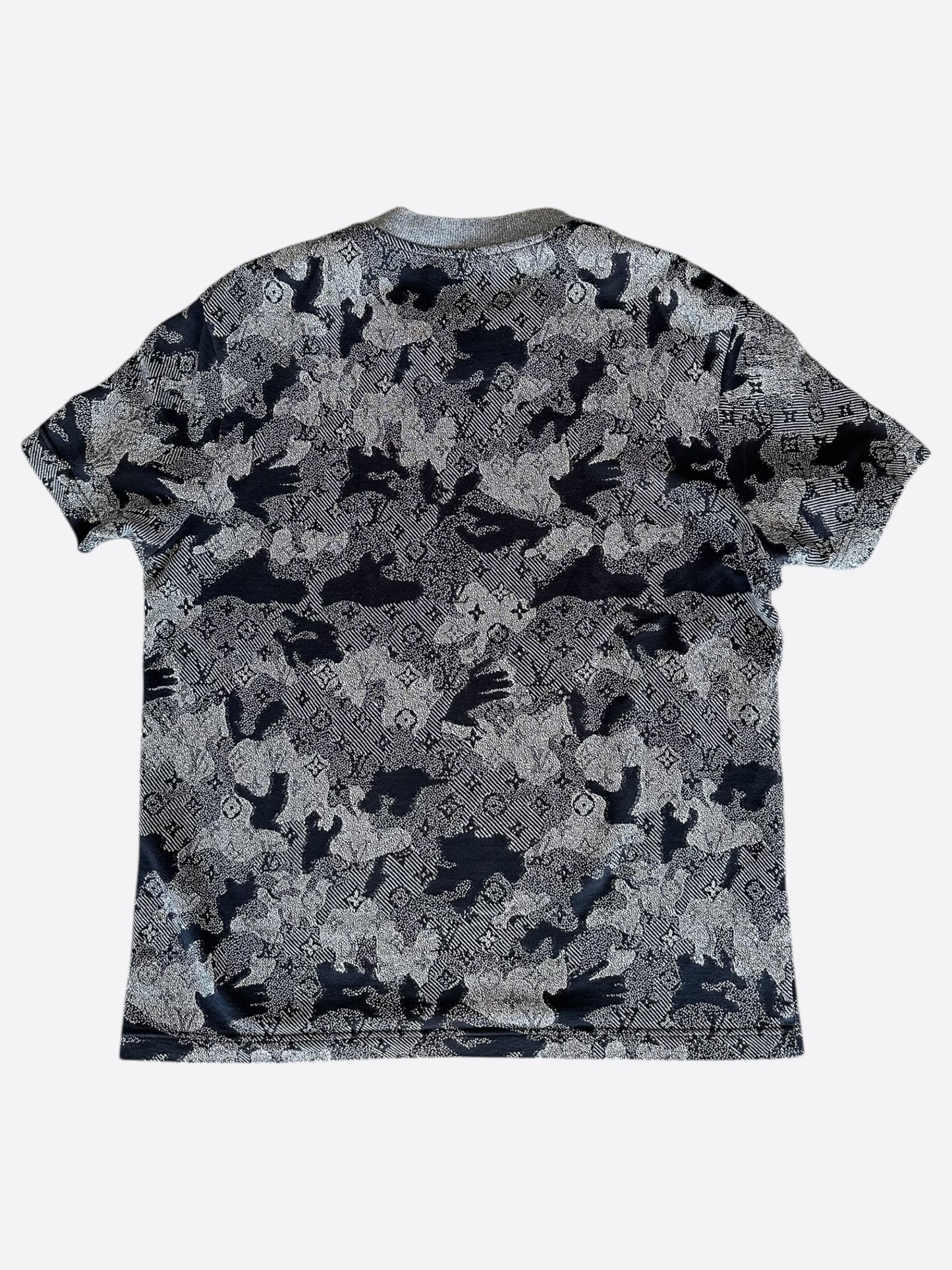 Louis Vuitton Grey Camouflage Monogram T-Shirt