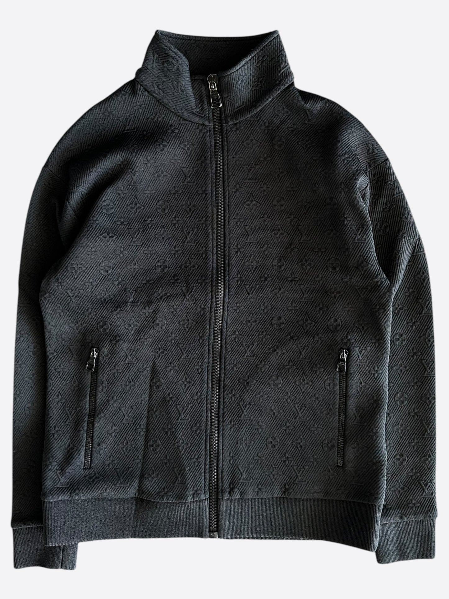 Louis Vuitton Black Monogram Track Jacket