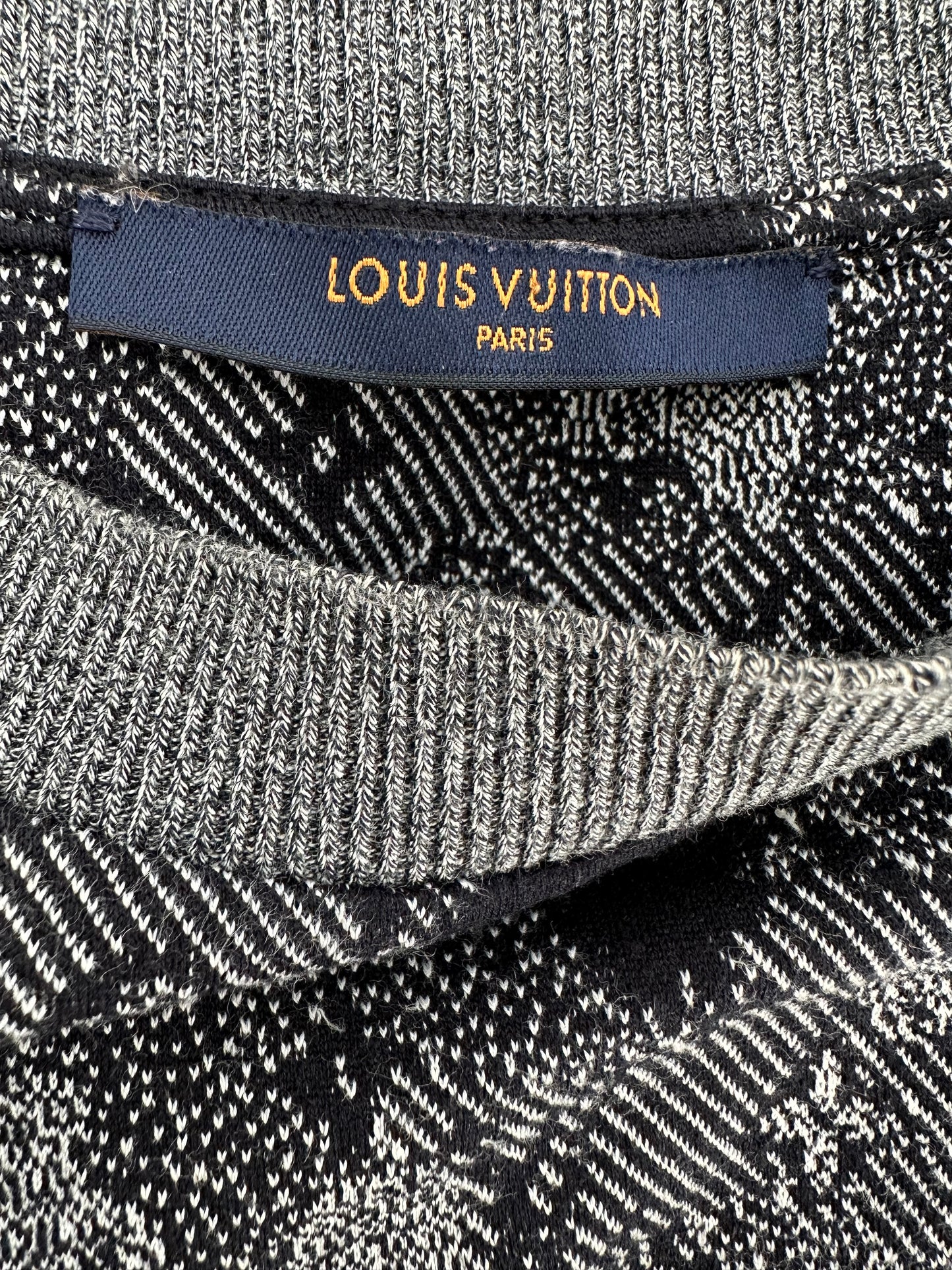Louis Vuitton Grey Camouflage Monogram T-Shirt