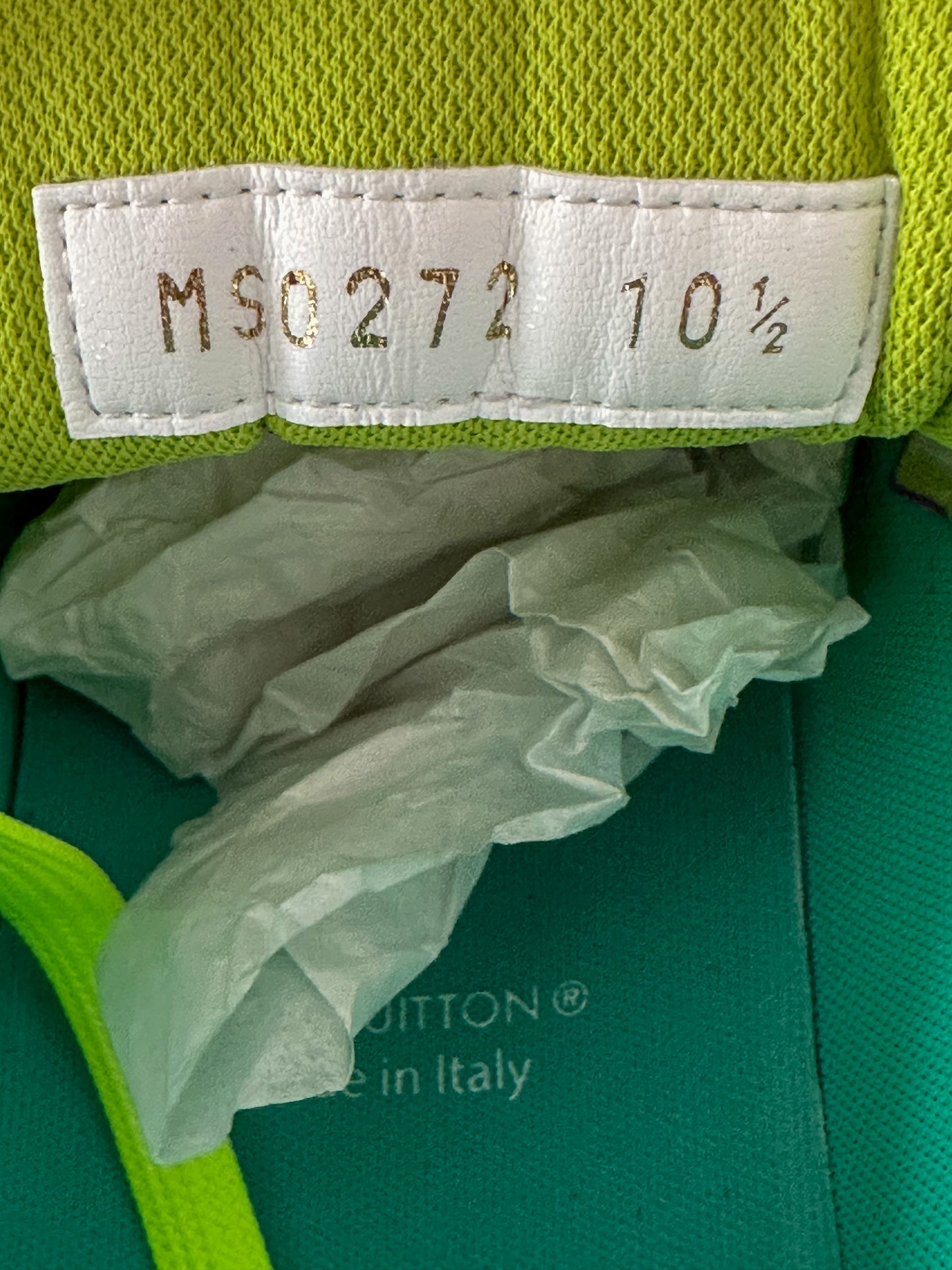 Louis Vuitton White & Red Paris Exclusive Trainer