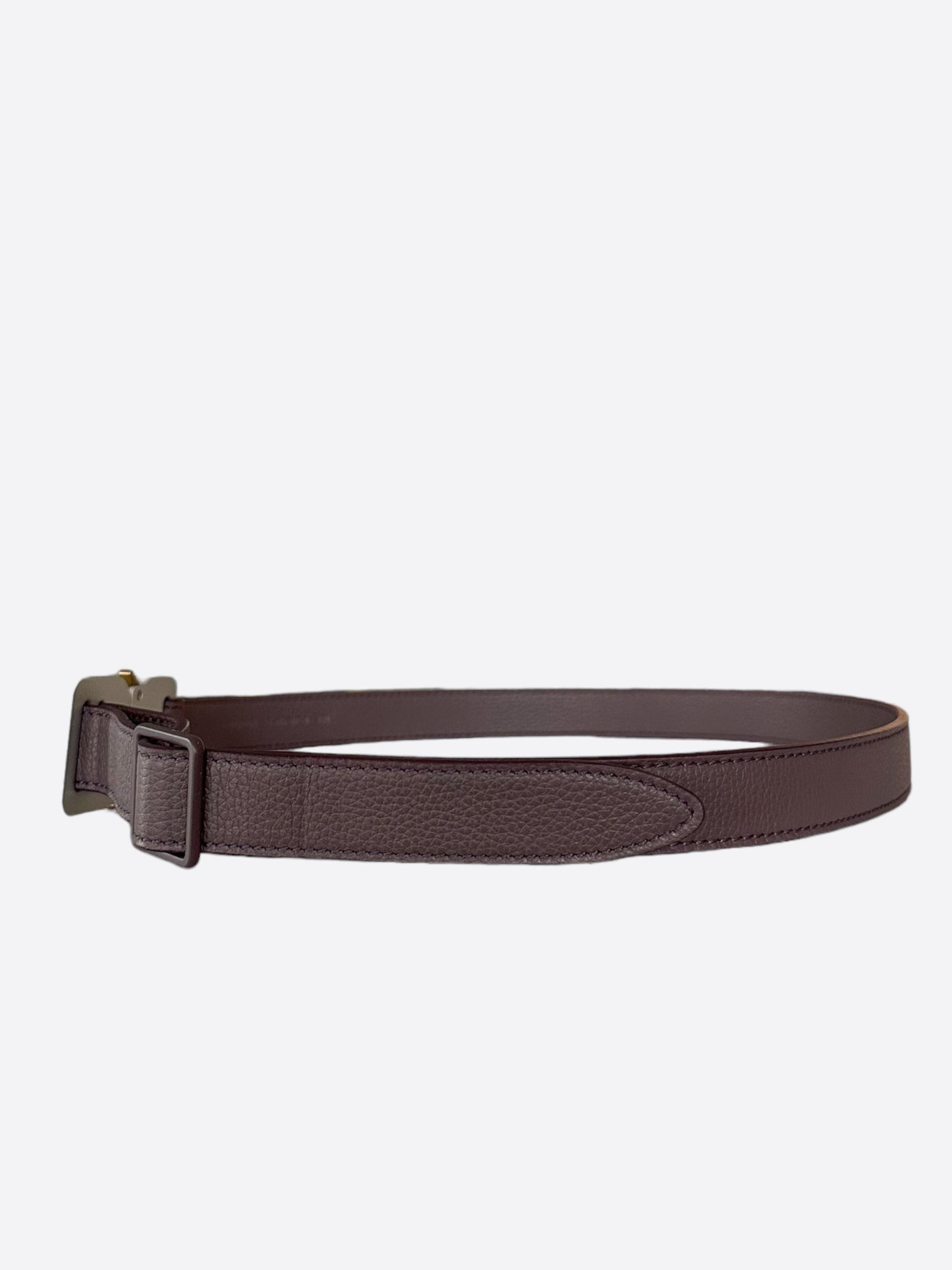 Dior Alyx Purple Silver Buckle Belt