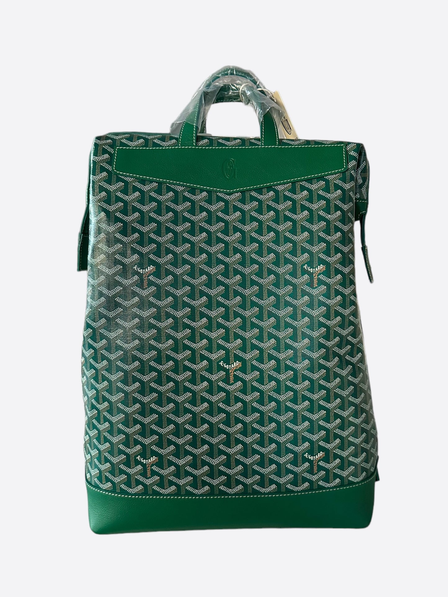 Goyard Green Cisalpin Backpack