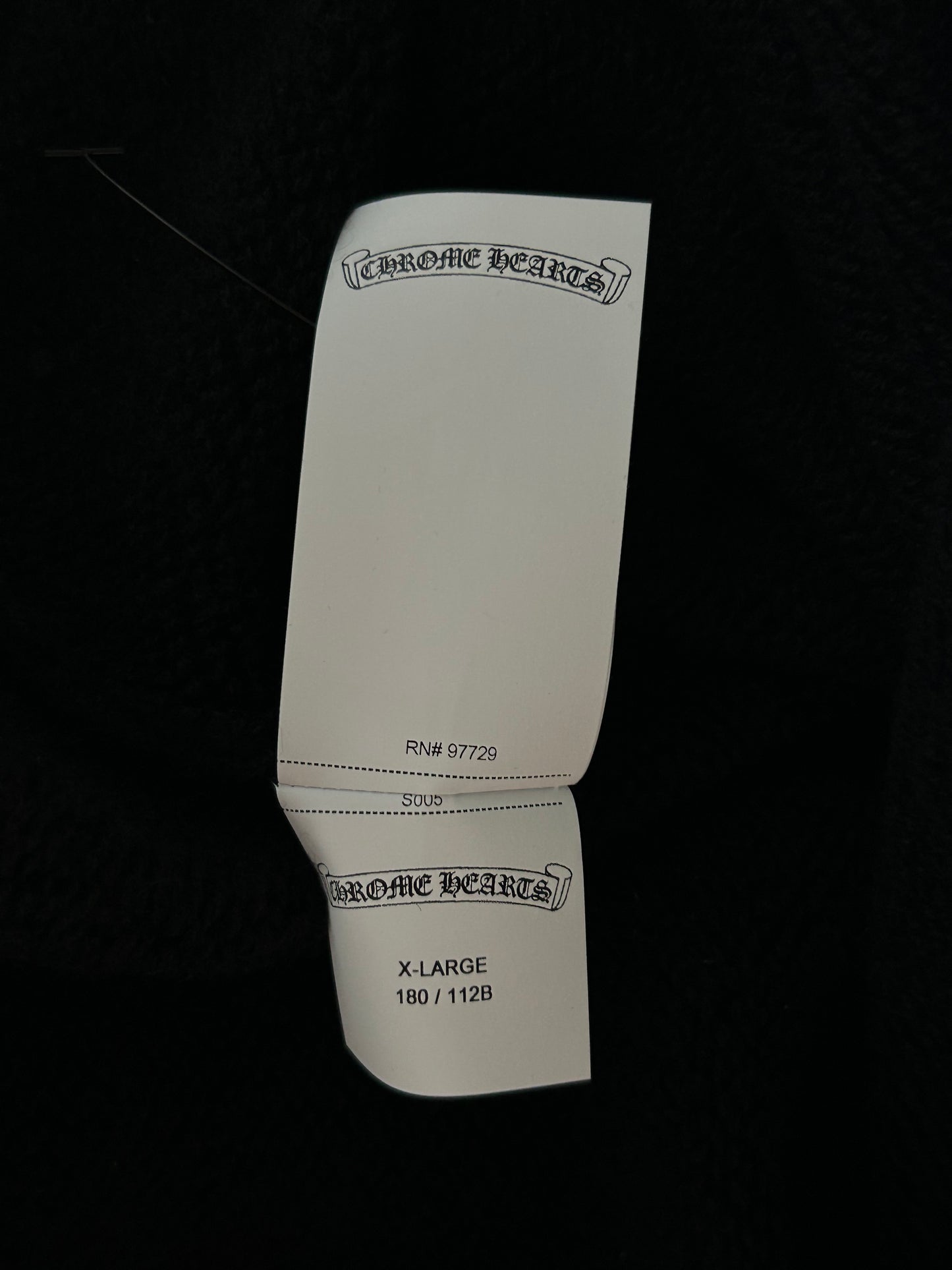 Chrome Hearts Black & White Floral Cashmere Sweater