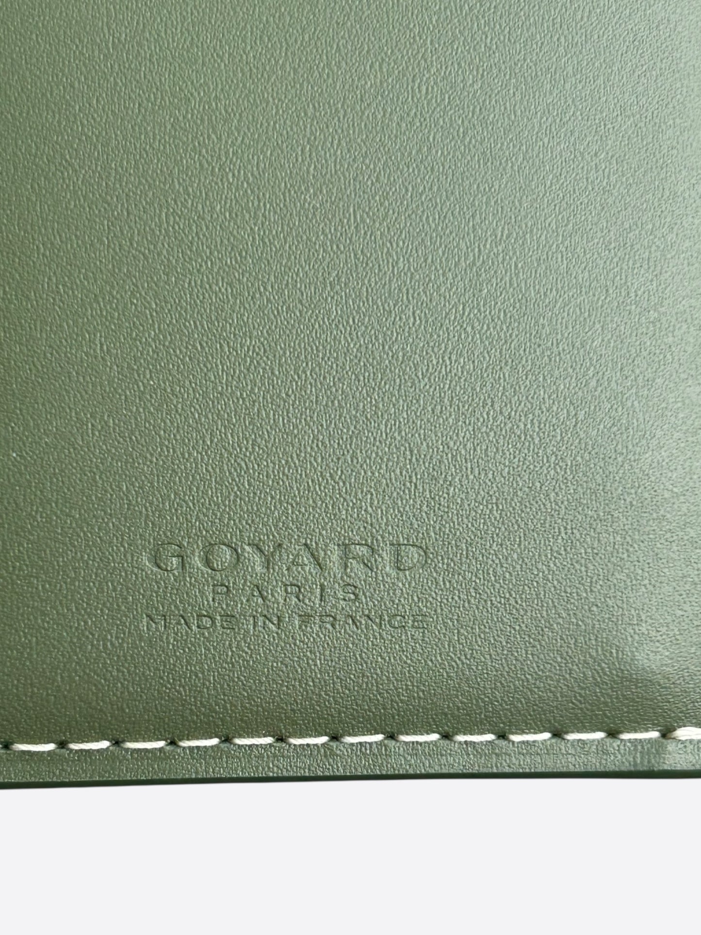 Goyard Khaki Saint-Pierre Card Holder