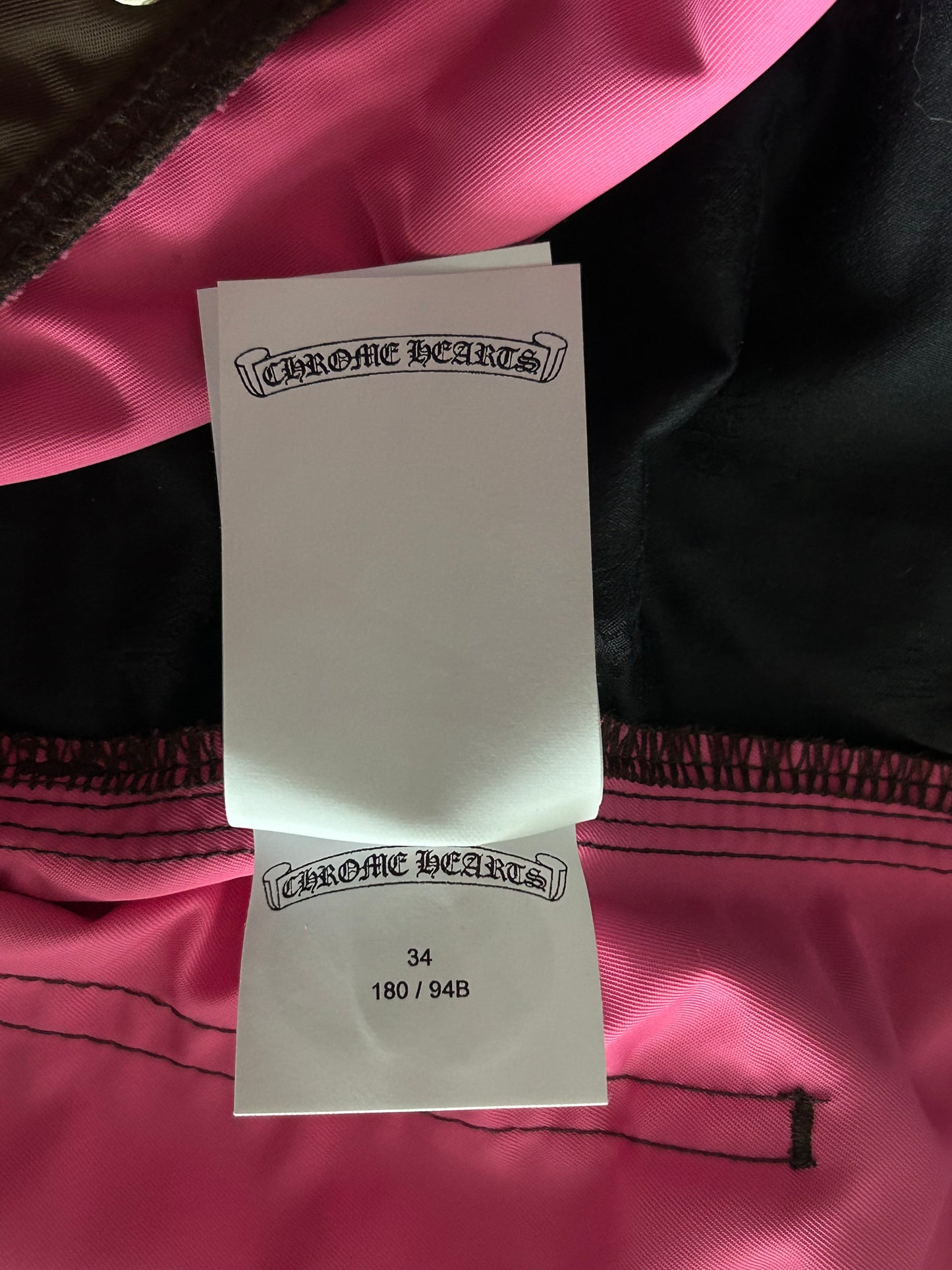 Chrome Hearts Brown Nylon & Leather Carpenter Shorts