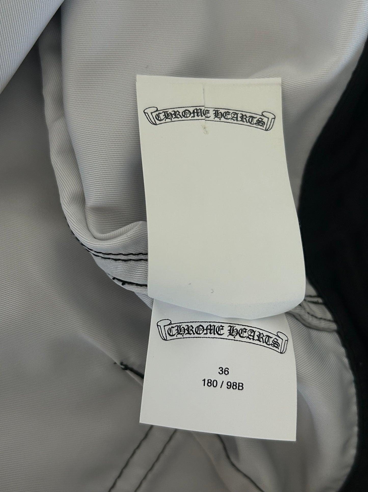 Chrome Hearts Black & Yellow Cross Patch Swimshorts