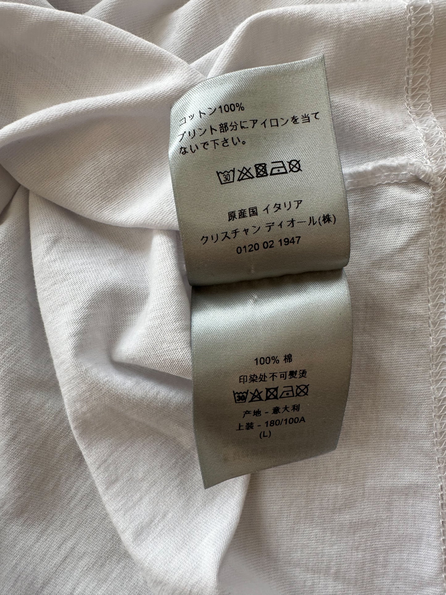 Dior Sorayama White Robot Lady T-Shirt