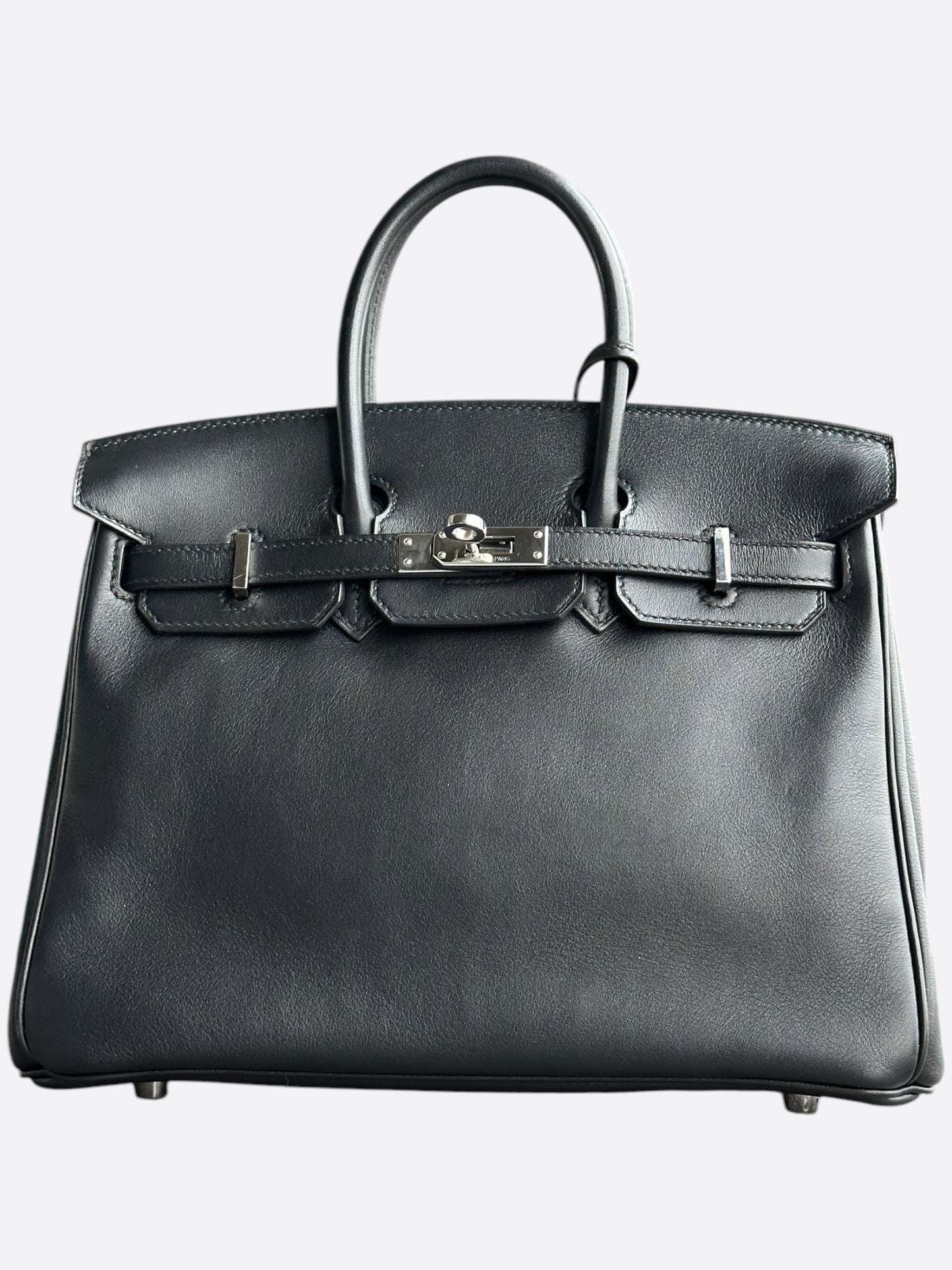 Hermes Black Swift Birkin 25