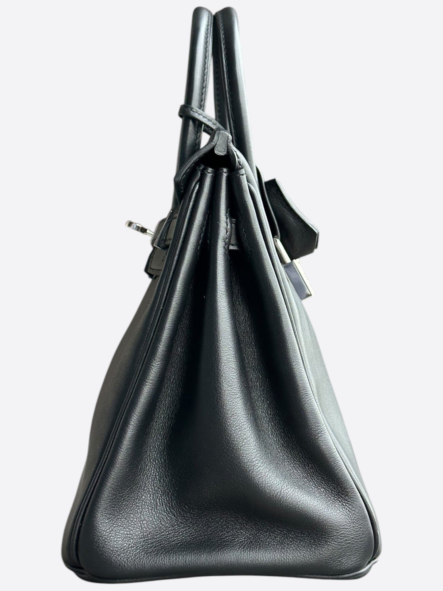 Hermes Black Swift Birkin 25