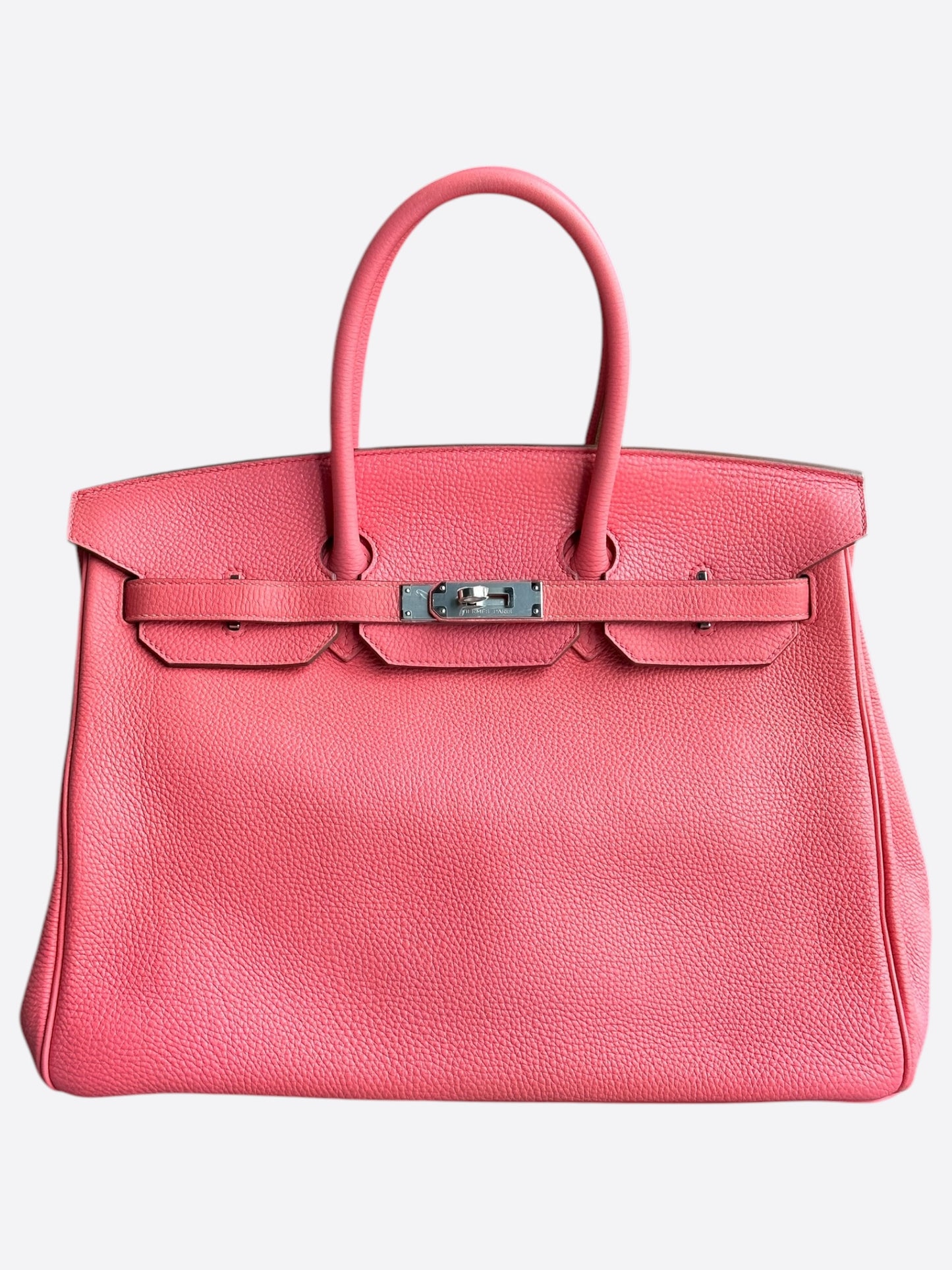 Hermes Pink Togo Birkin 35