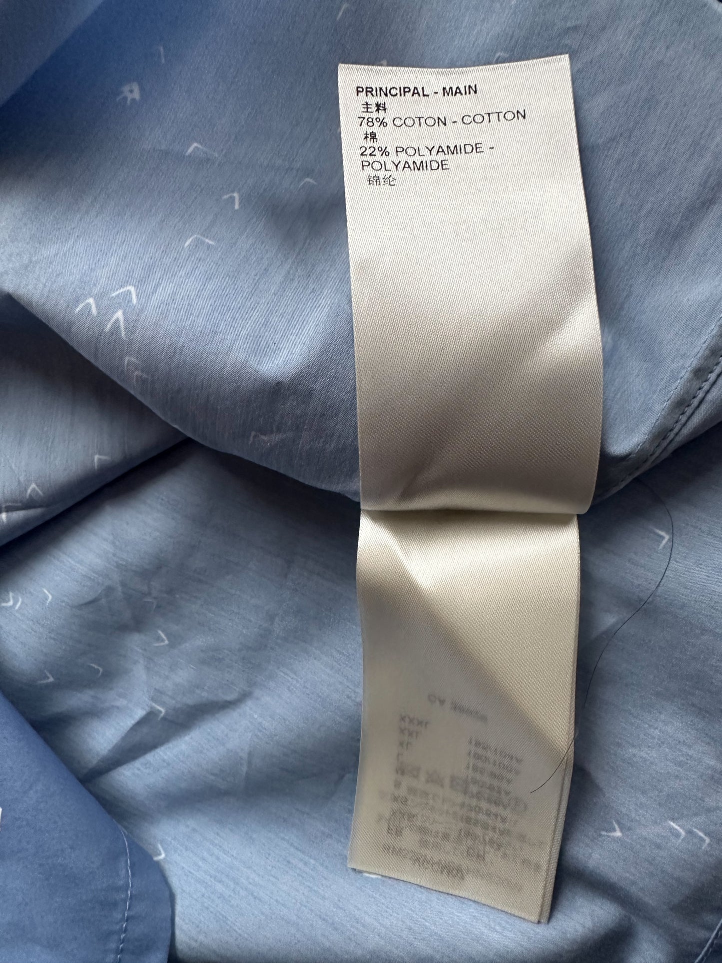 Louis Vuitton Blue LV Spread Damier Button Up Shirt