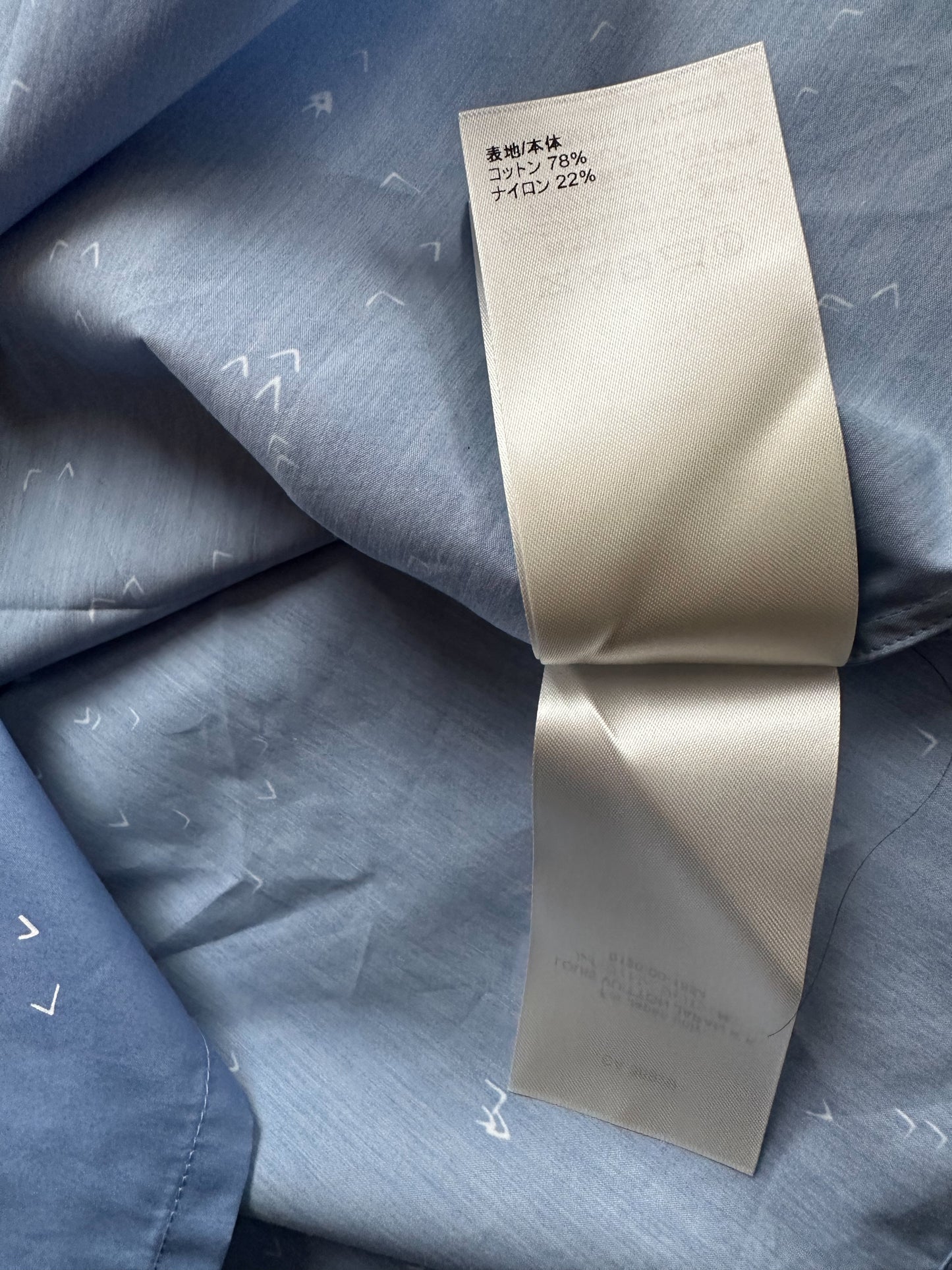 Louis Vuitton Blue LV Spread Damier Button Up Shirt