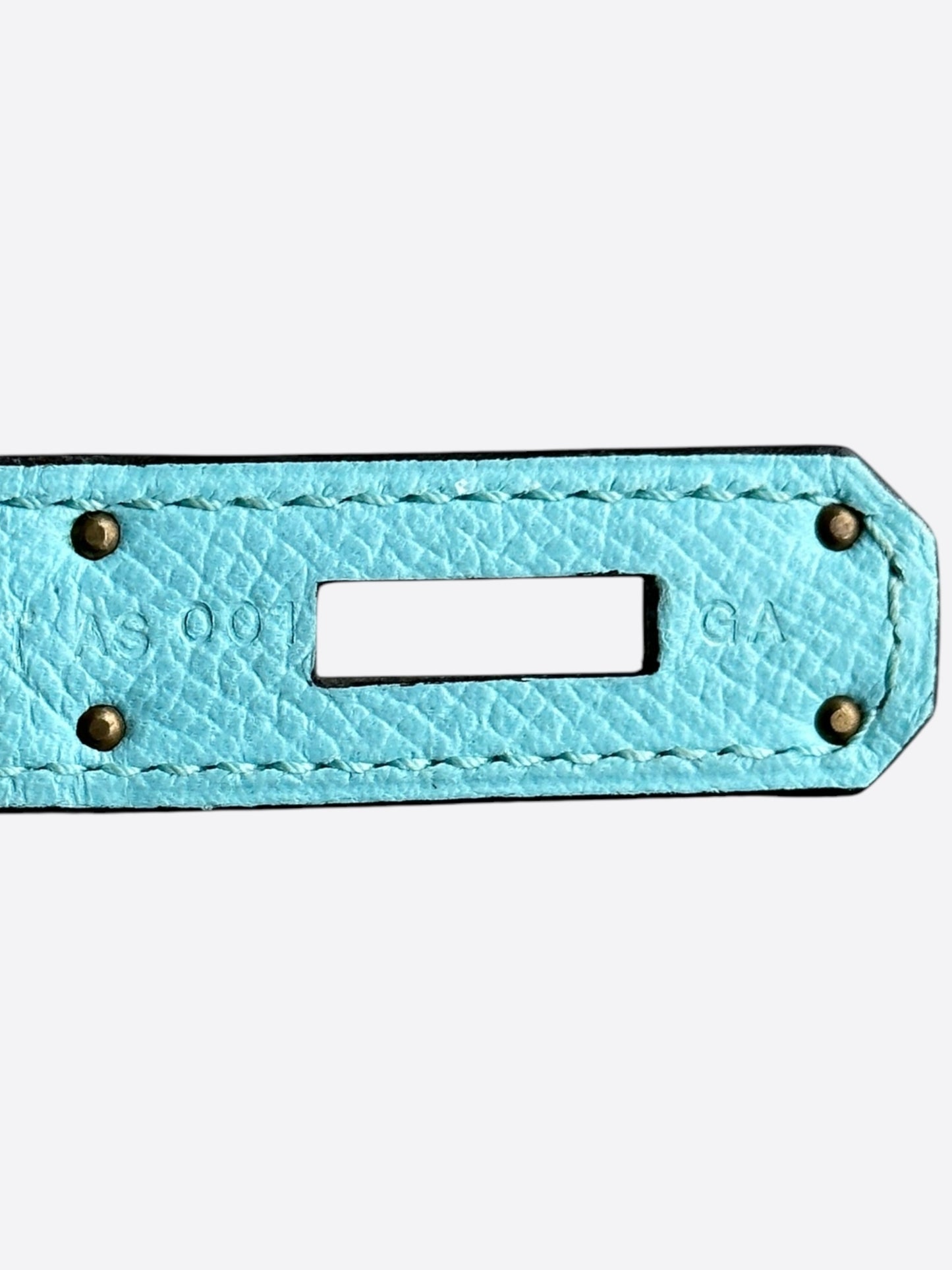 Hermes Blue Atoll Epsom Birkin 30