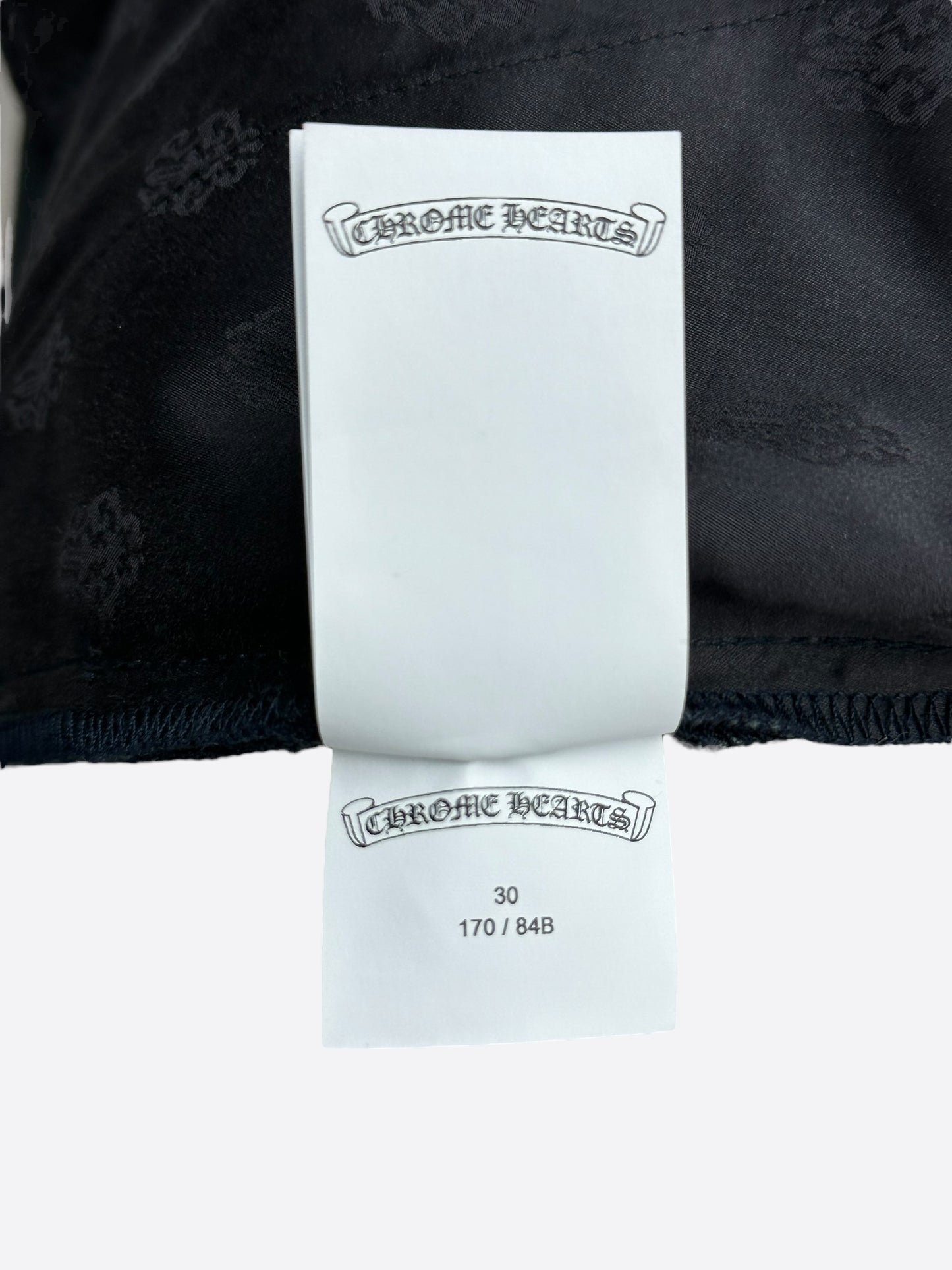 Chrome Hearts Dark Navy Multicolor Cross Patch Chino Pants