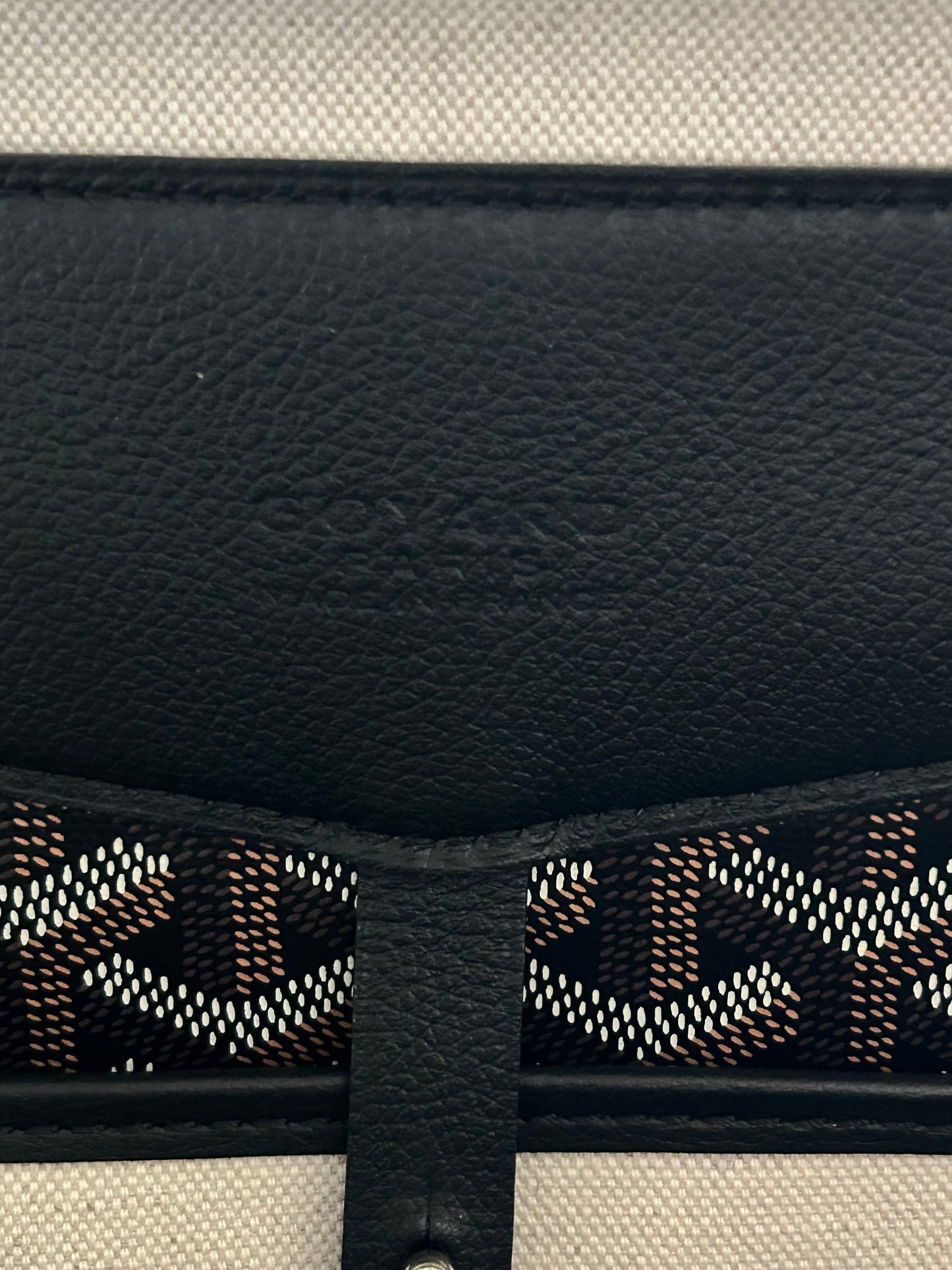 Goyard Black Cisalpin Backpack