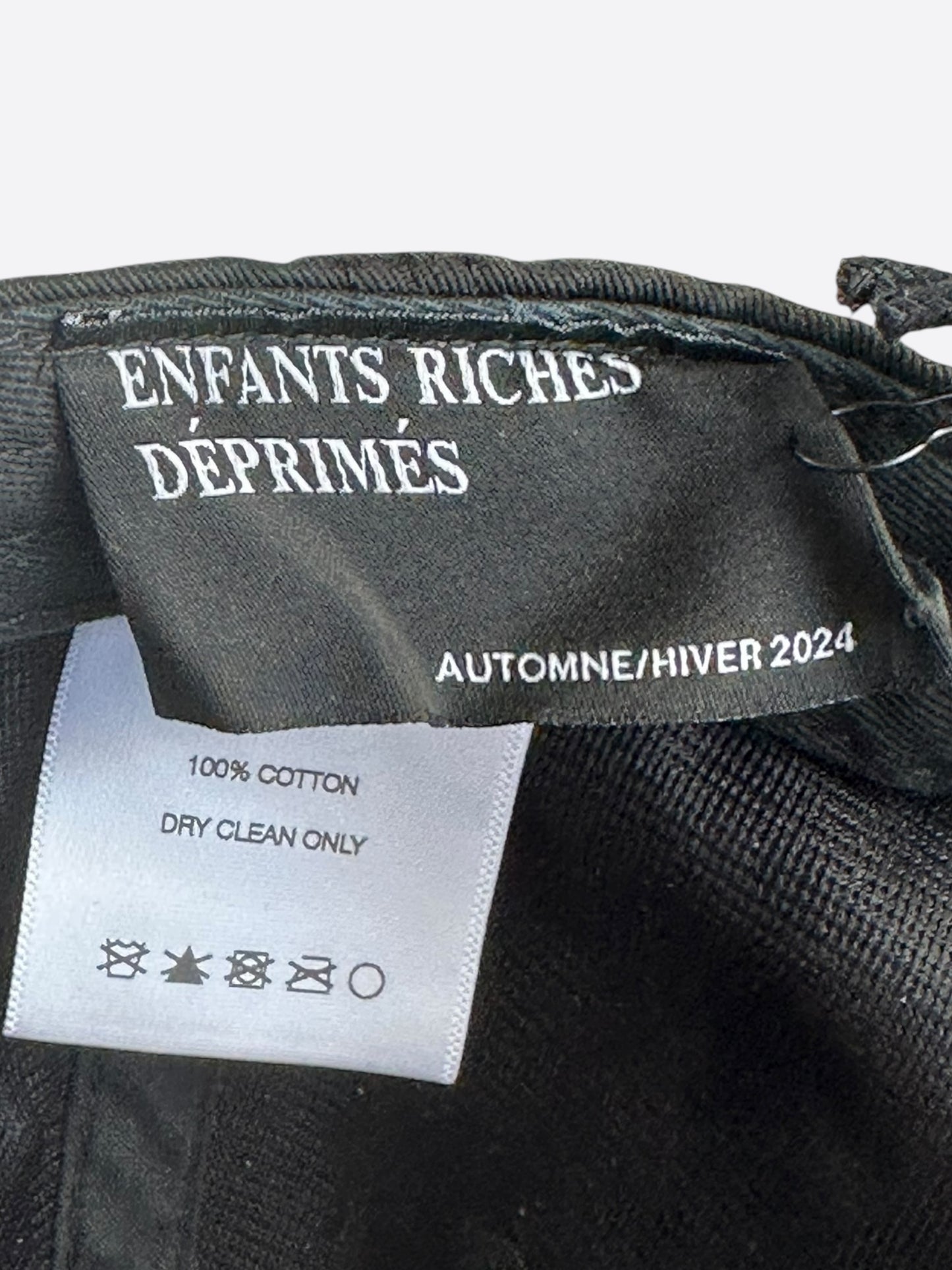 Enfants Riches Deprimes Black & White Deviance Hat