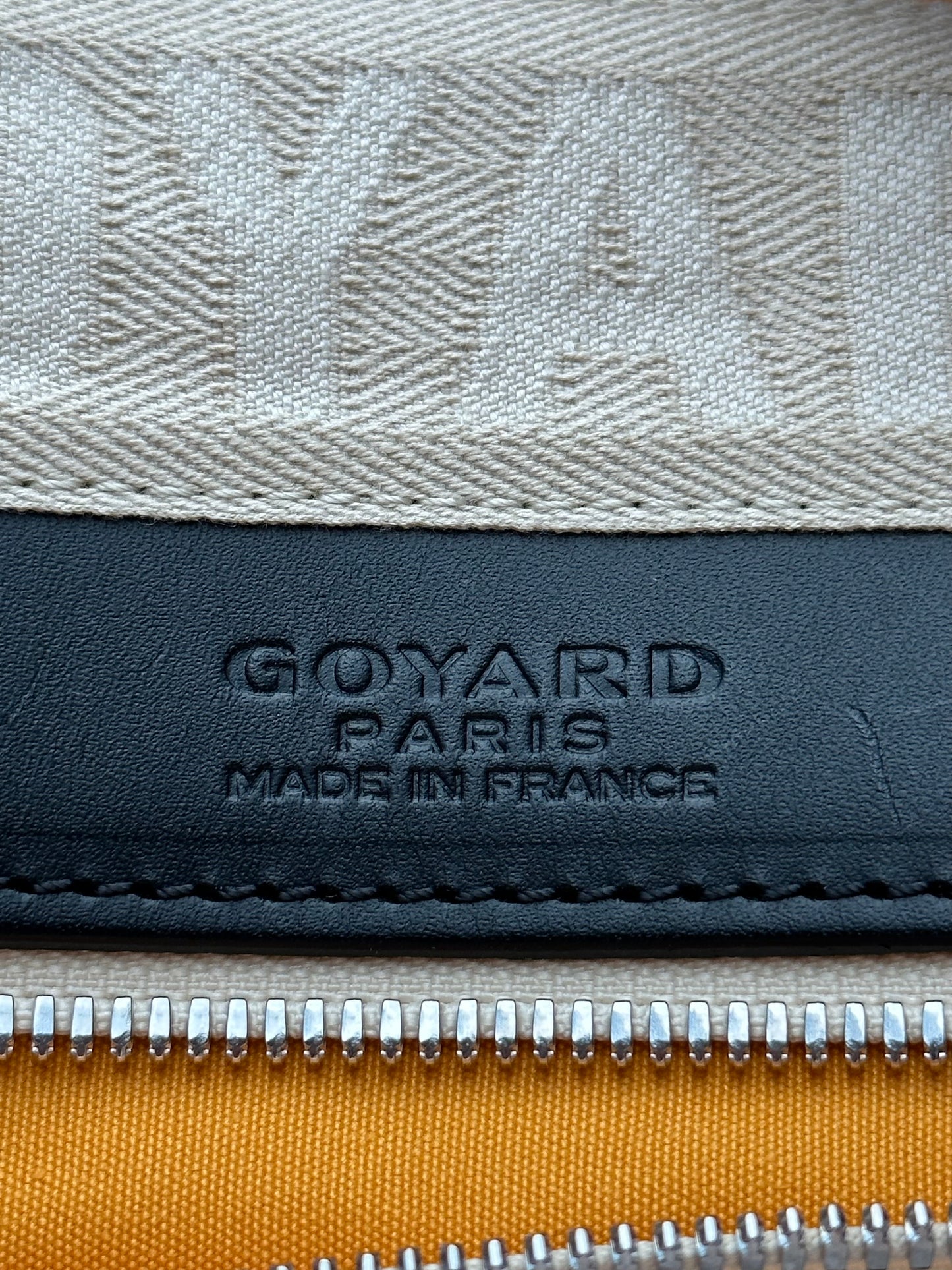 Goyard Black Bowling 45 Duffel Bag
