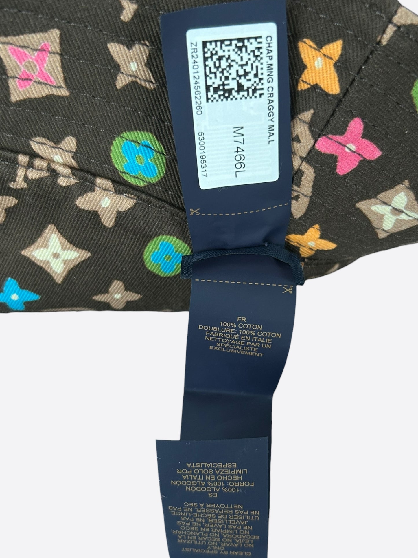 Louis Vuitton Tyler The Creator Brown & Multicolor Monogram Reversible Bucket Hat