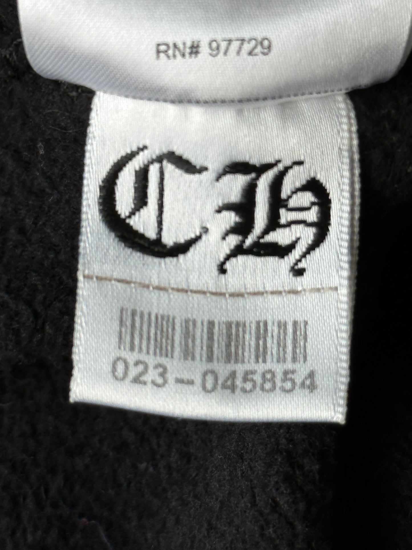 Chrome Hearts CVTVLIST Black & Red Las Vegas Hoodie