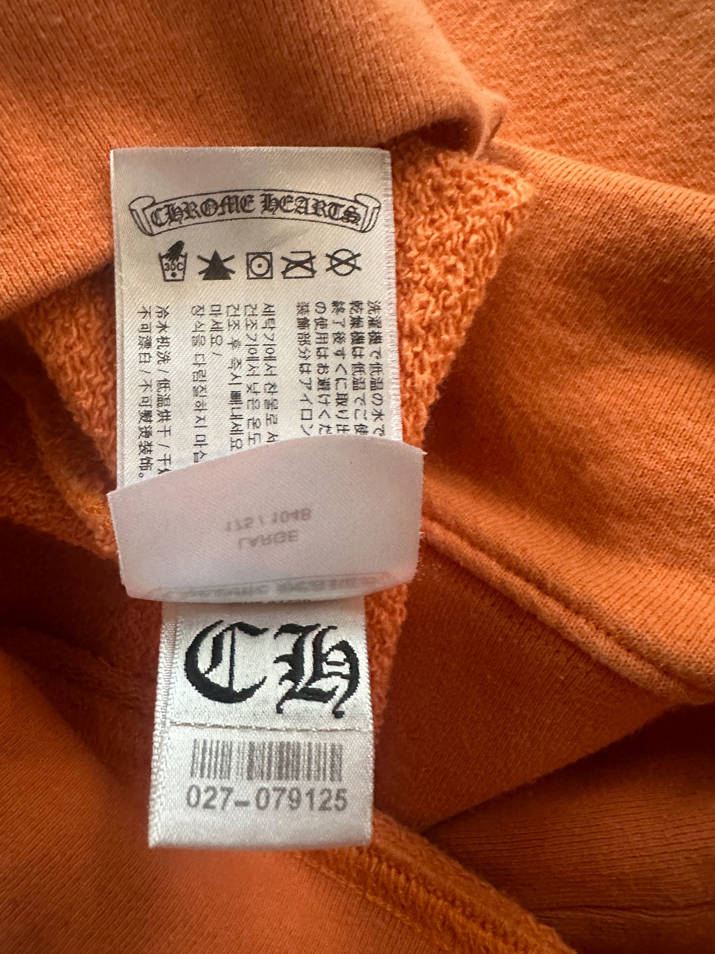 Chrome Hearts Matty Boy Orange Link Sweater