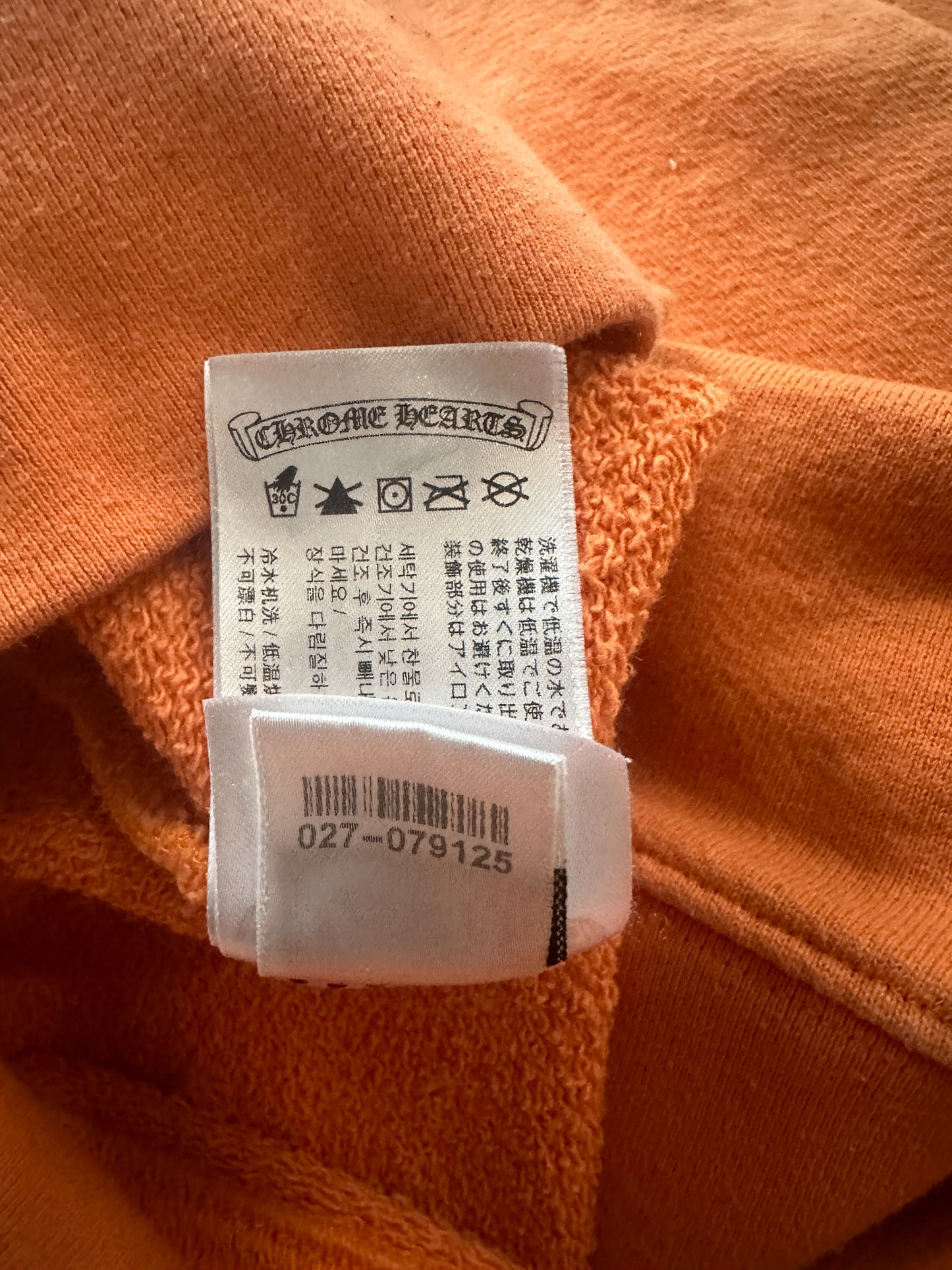 Chrome Hearts Matty Boy Orange Link Sweater