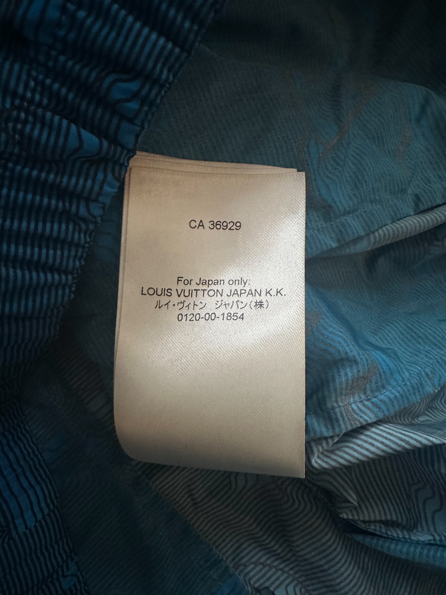 Louis Vuitton Blue 2054 Monogram Windbreaker