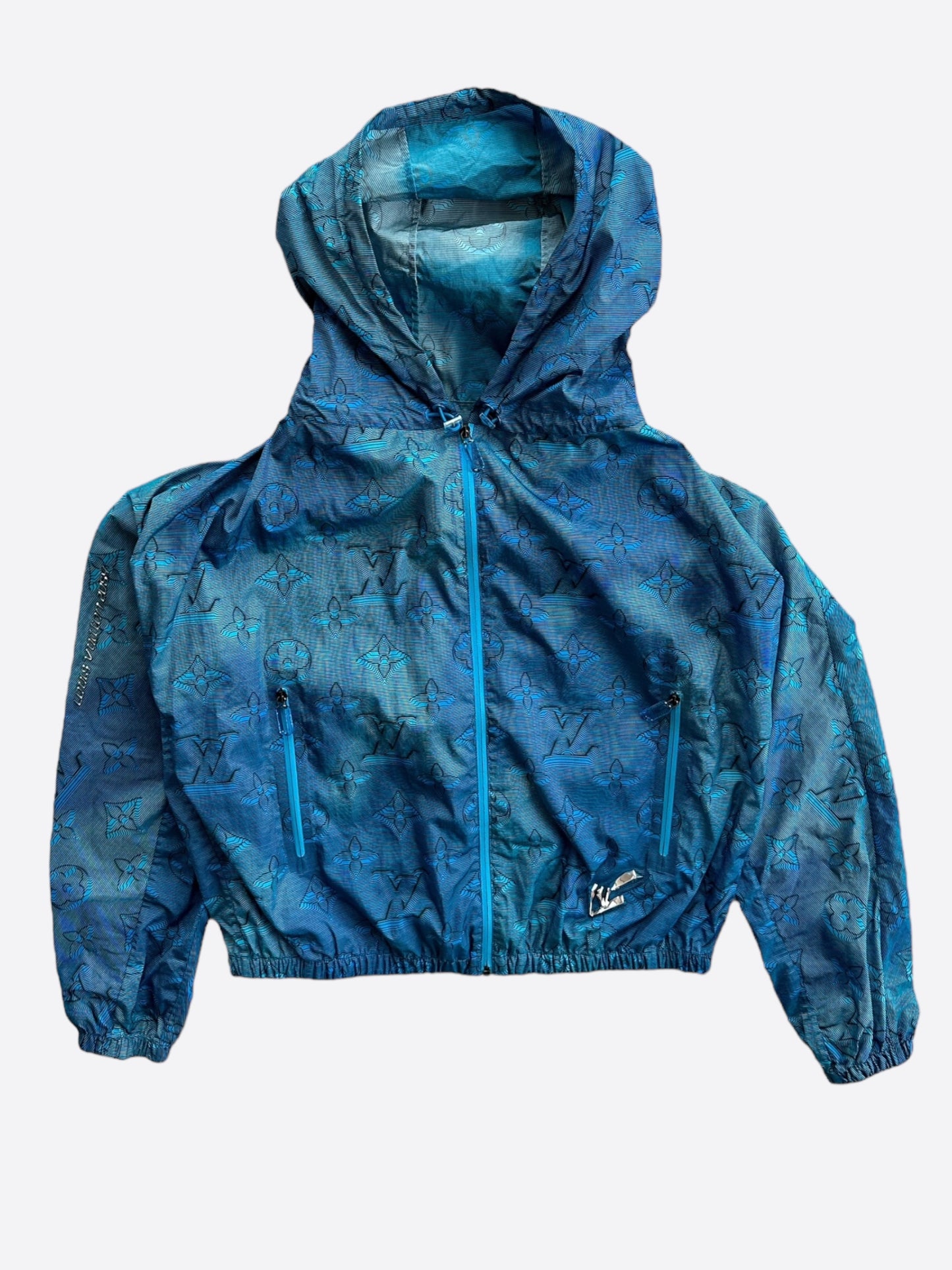 Louis Vuitton Blue 2054 Monogram Windbreaker