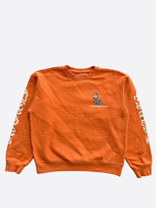 Chrome Hearts Matty Boy Orange Link Sweater
