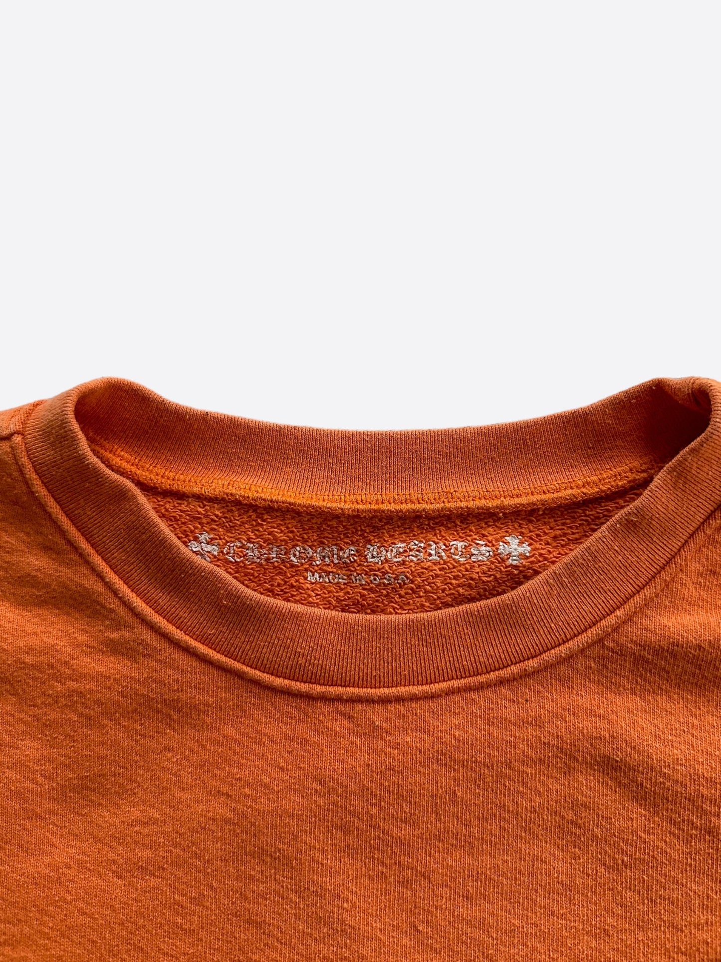 Chrome Hearts Matty Boy Orange Link Sweater