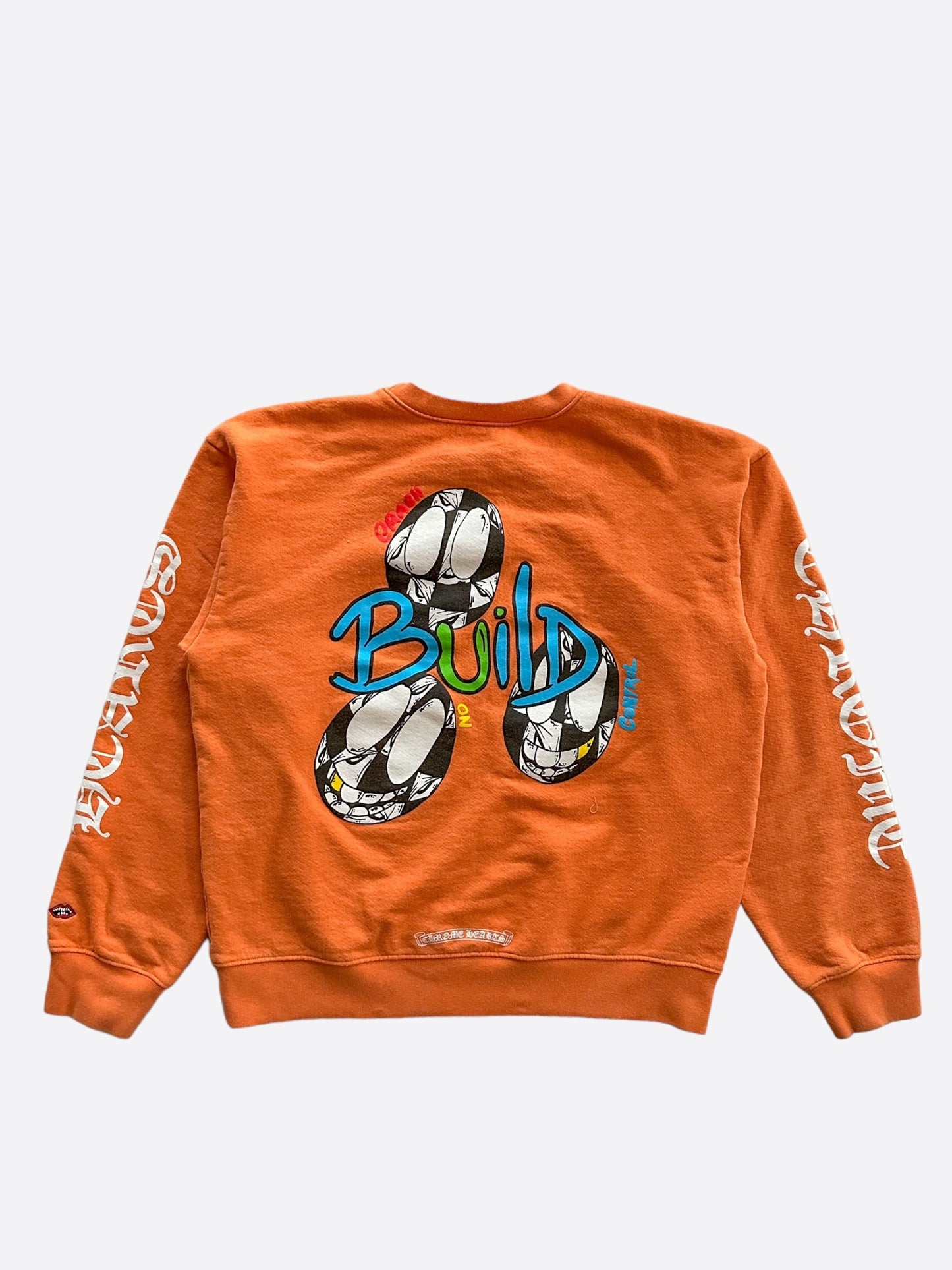 Chrome Hearts Matty Boy Orange Link Sweater