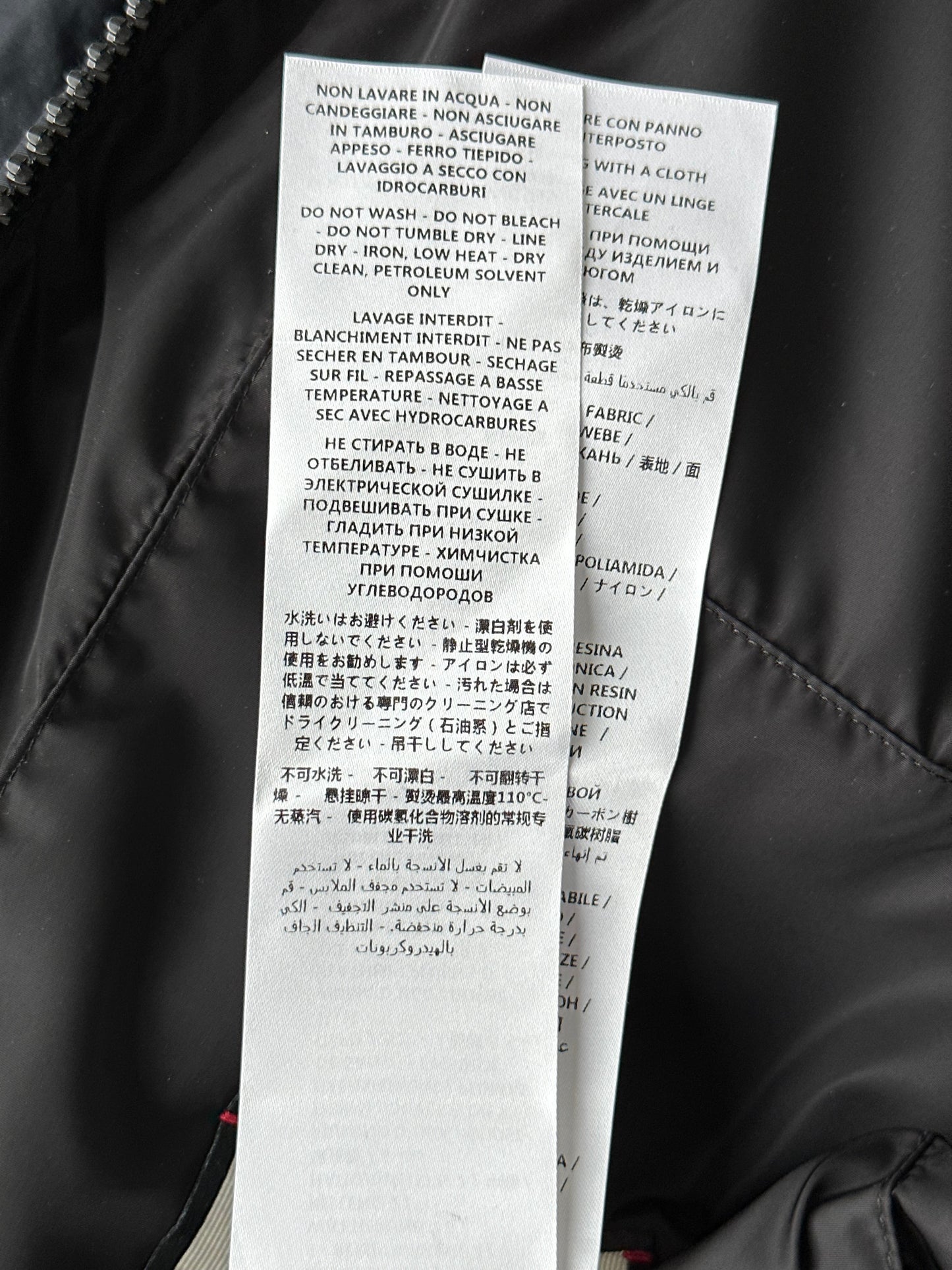 Gucci Black GG Monogram Puffer Jacket