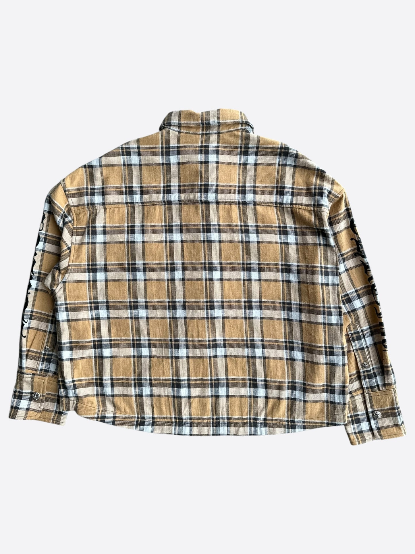 Chrome Hearts Yellow & Black Flannel Jacket